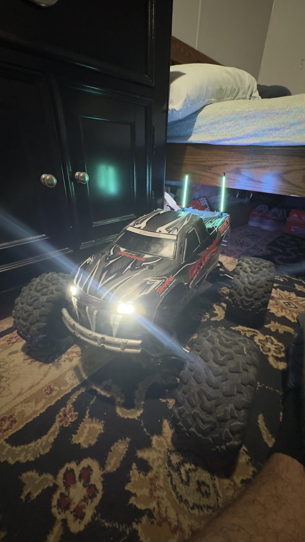 INJORA RC Crawler Lights LED Headlight for Axial TRX-4 TRX6 SCX10 90046 Wraith Redcat Gen8 1/10 RC Crawler Car,4PCS customer photo 1