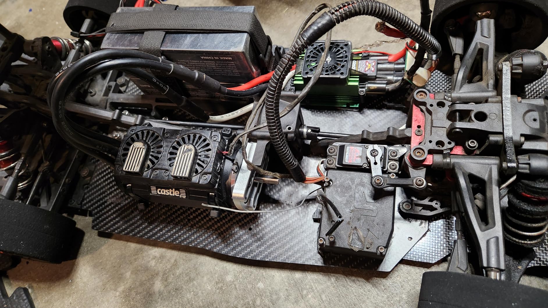 1Pcs ShareGoo Aluminum Motor Mount for Large Pinions Compatible with 1/7 Arrma Infraction Limitless Felony RC Car Upgrade Parts customer photo 1