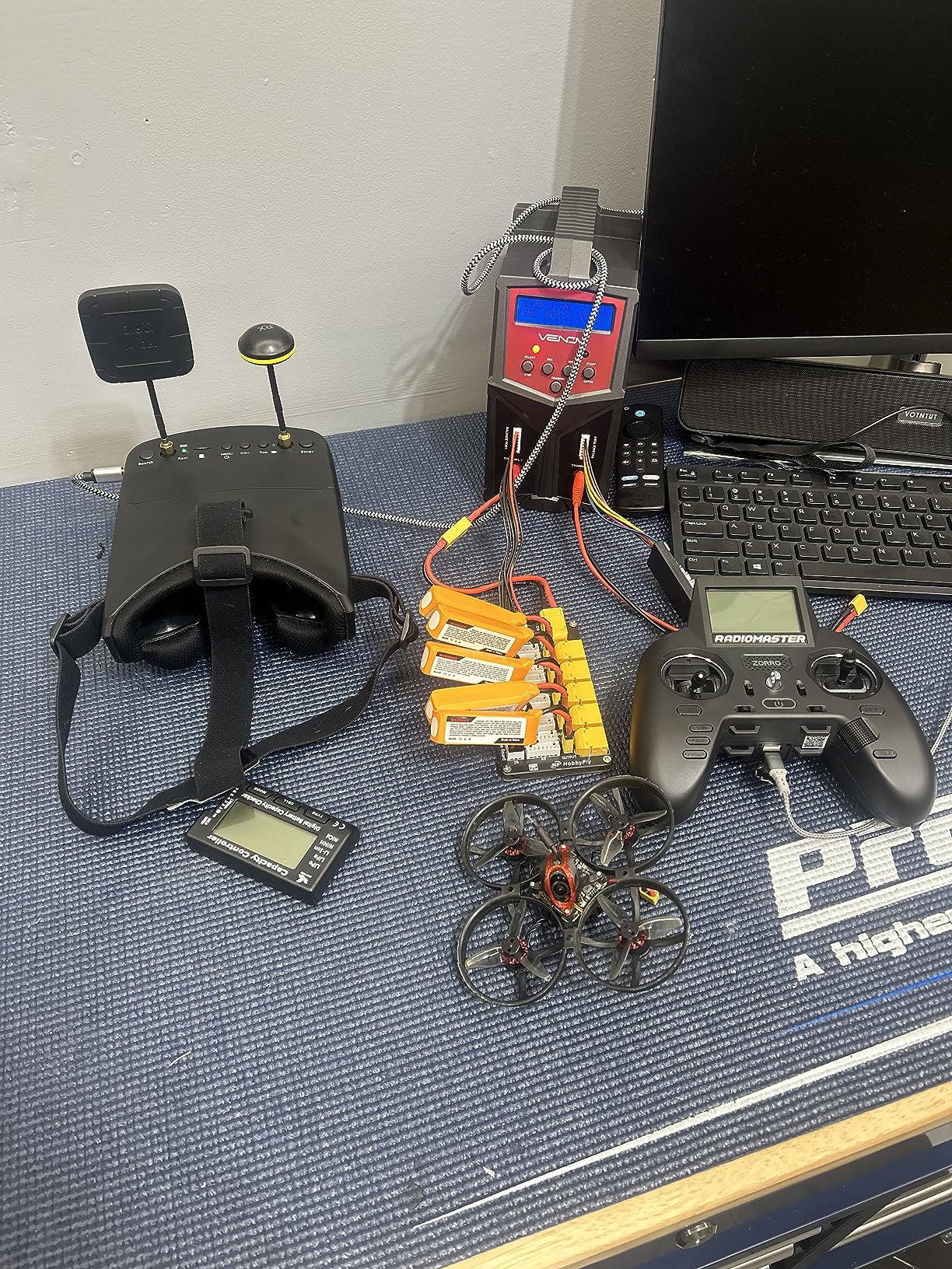 Parallel Charging Board with XT30/XT60 Plugs - Simultaneous Multi-Lipo Battery Charger for 2-6S Packs, Compatible with Balance Chargers customer photo 1