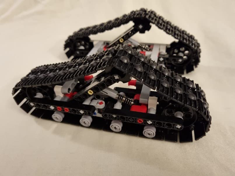 Technical Chain Wheel Part Track System Tank Tracks Compatible with All Major Brands, MOC Parts Tracks for Tanks Toy DIY Accessories (378 pcs) customer photo 2