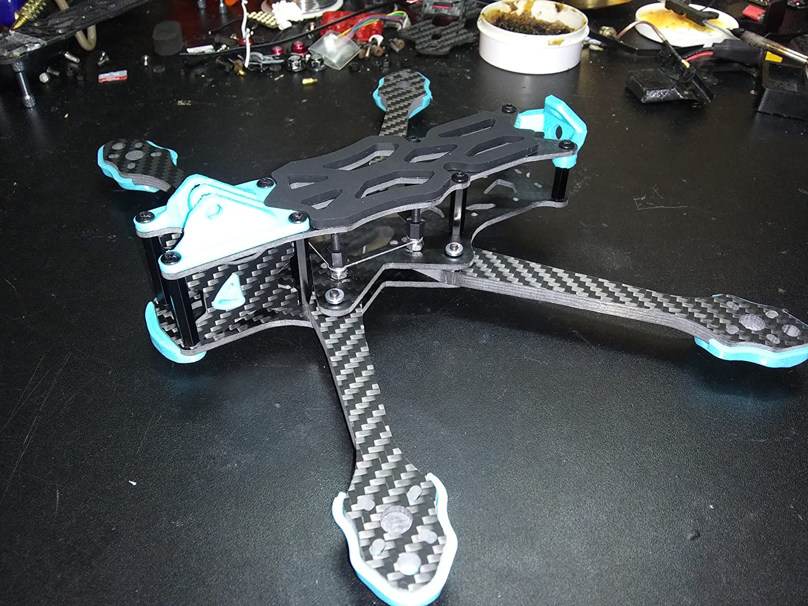 YoungRC 250mm HD DC5 FPV Racing Drone Frame 5 inch Carbon Fiber Quadcopter Frame Kit for DC HD FPV Freestyle RC Drone customer photo 1