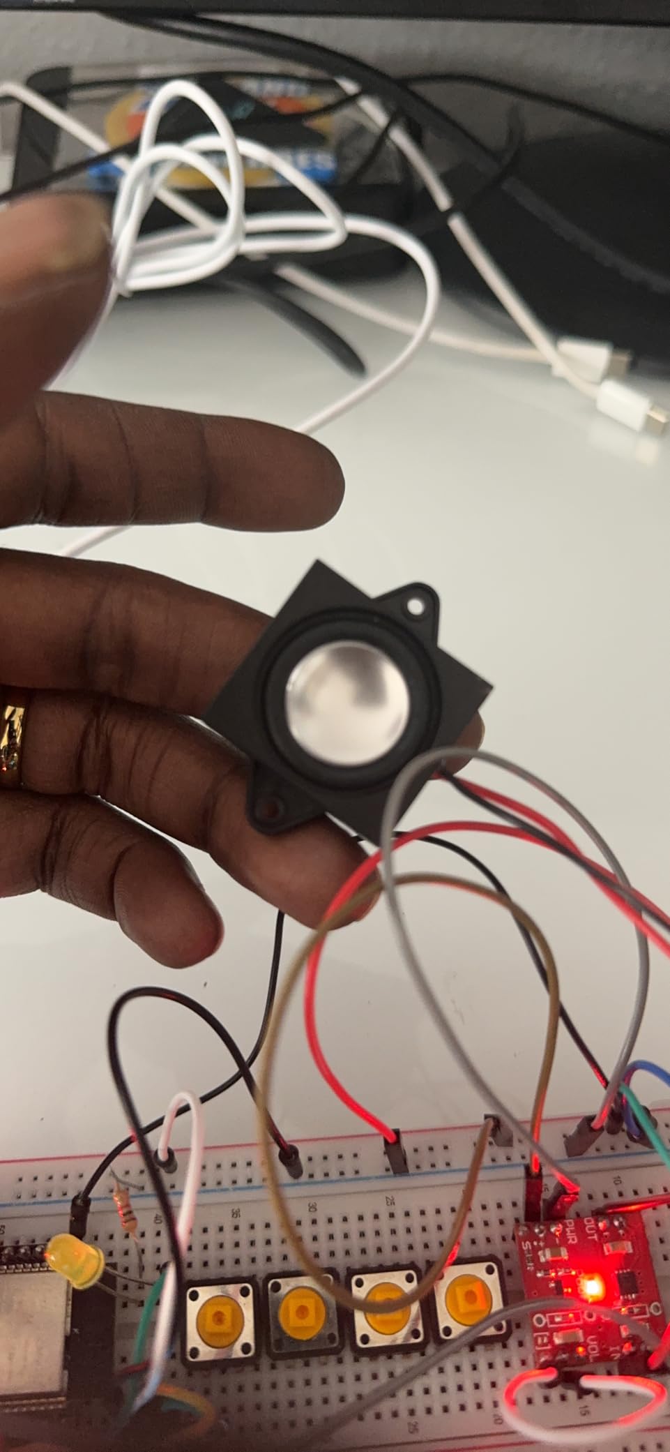 4 PCS Speaker 3 Watt 8 Ohm Mini Speaker 8ohm 3w Loundspeaker Micro for Arduino with JST-PH2.0 Interface for Small Electronic Projects customer photo 1