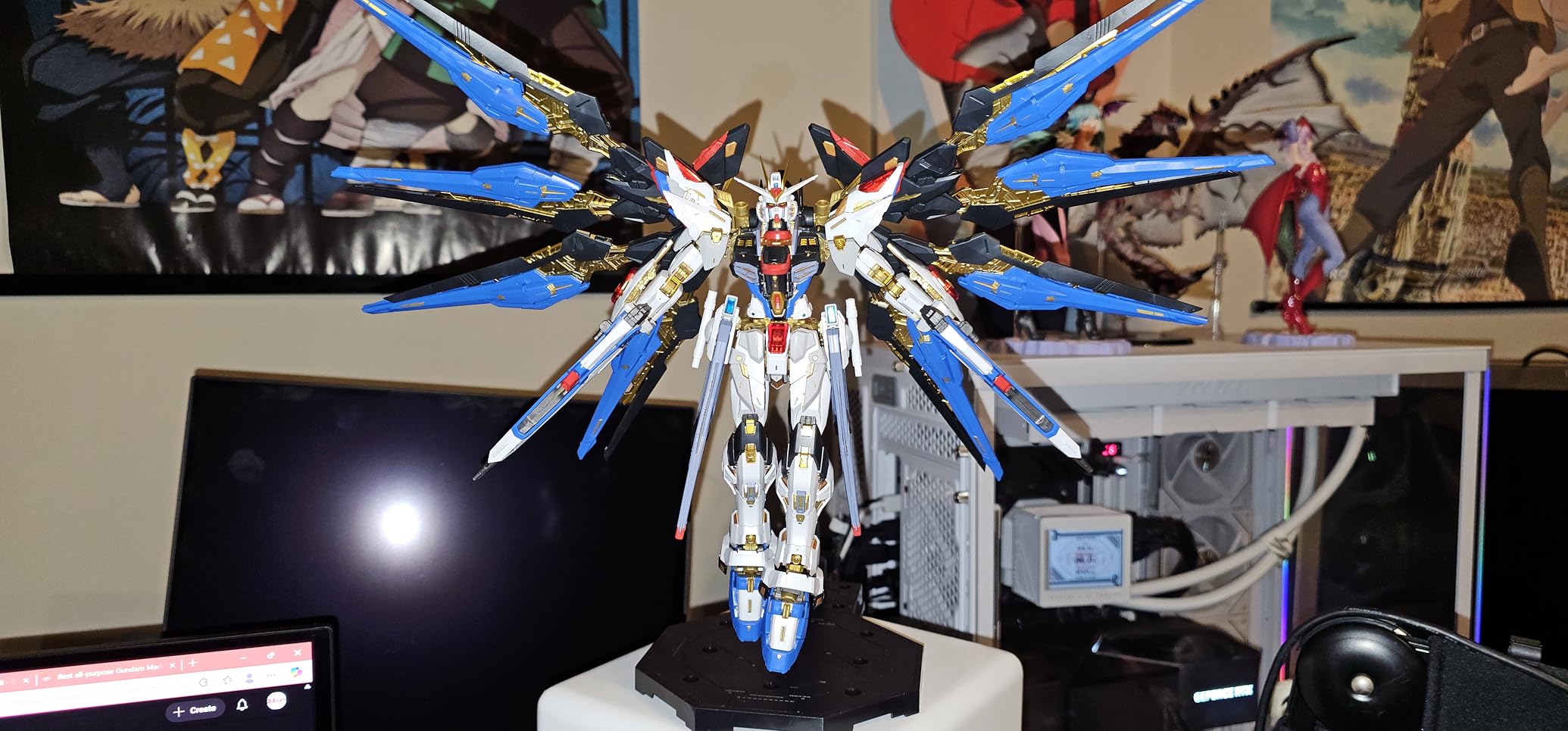 Bandai Hobby - Gundam Seed Destiny - Strike Freedom Gundam MGEX 1/100 Model Kit customer photo 1
