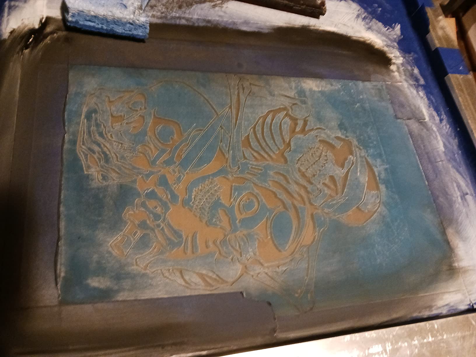 Dorhui 2 Pack UV Light for Screen Printing, Total 50W LED UV Screen Printing Exposure Light and Light Stand for Cyanotypes and Photo Emulsion Kit customer photo 1