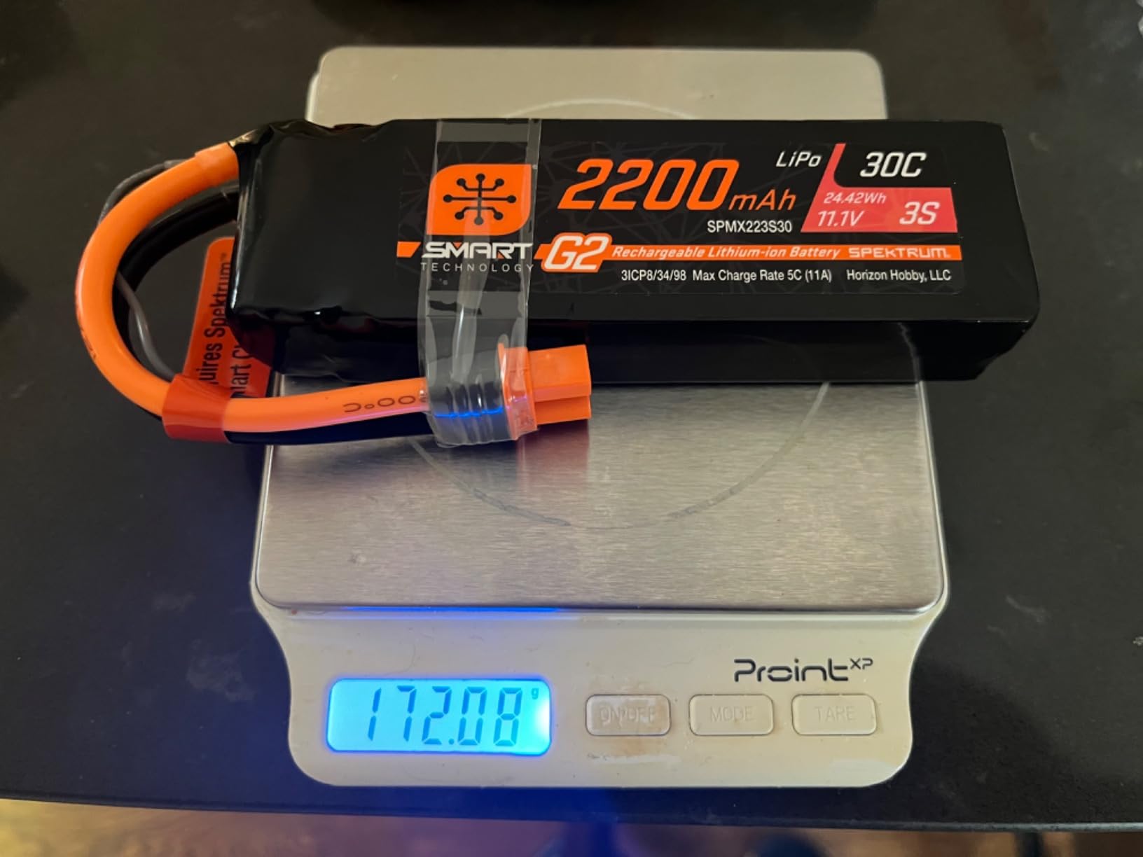 Spektrum Smart G2 Powerstage Air Bundle: 3S 2200mAh LiPo Battery / S120 Charger, SPMXPSA200 customer photo 1