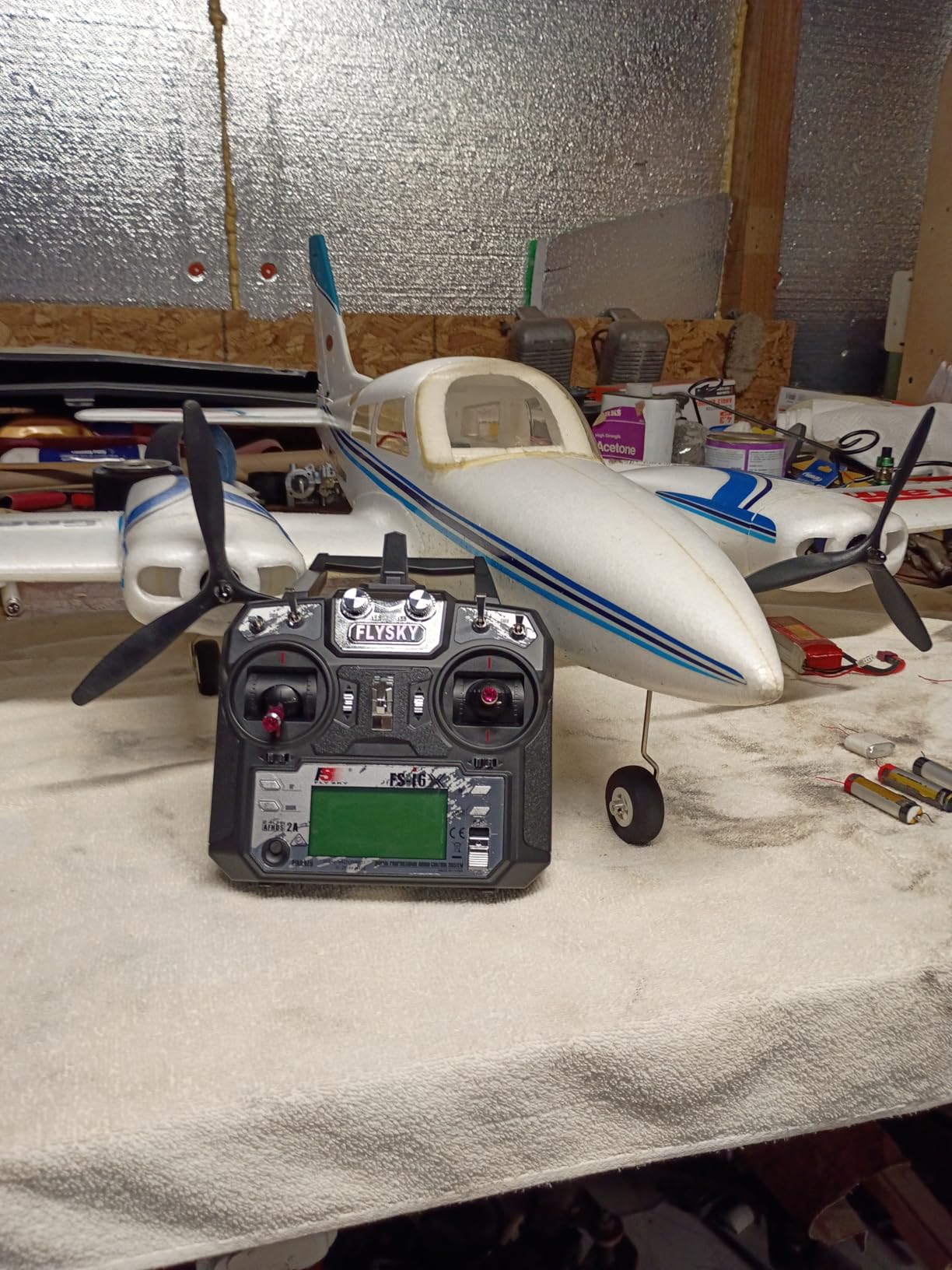 DTXMX Flysky FS-i6 RC Transmitter and Receiver FS-iA6 6 Channels 2.4GHz AFHDS 2A Radio Control System for RC Fixed Wing Glider Quadcopter (Model_2) customer photo 1