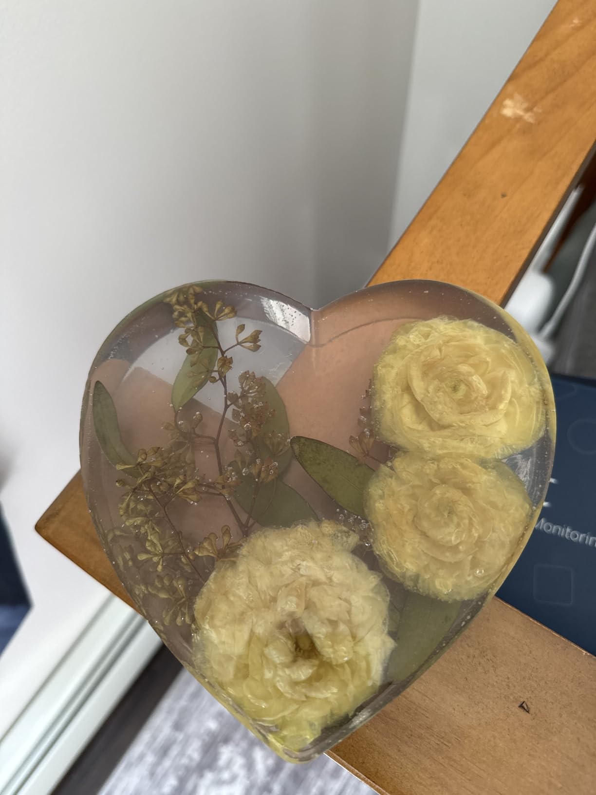 YOILES 3PCS Resin Molds Silicone,Epoxy Resin Casting Craft Mold for Flower Preservation Bookends DIY Art (3) customer photo 2
