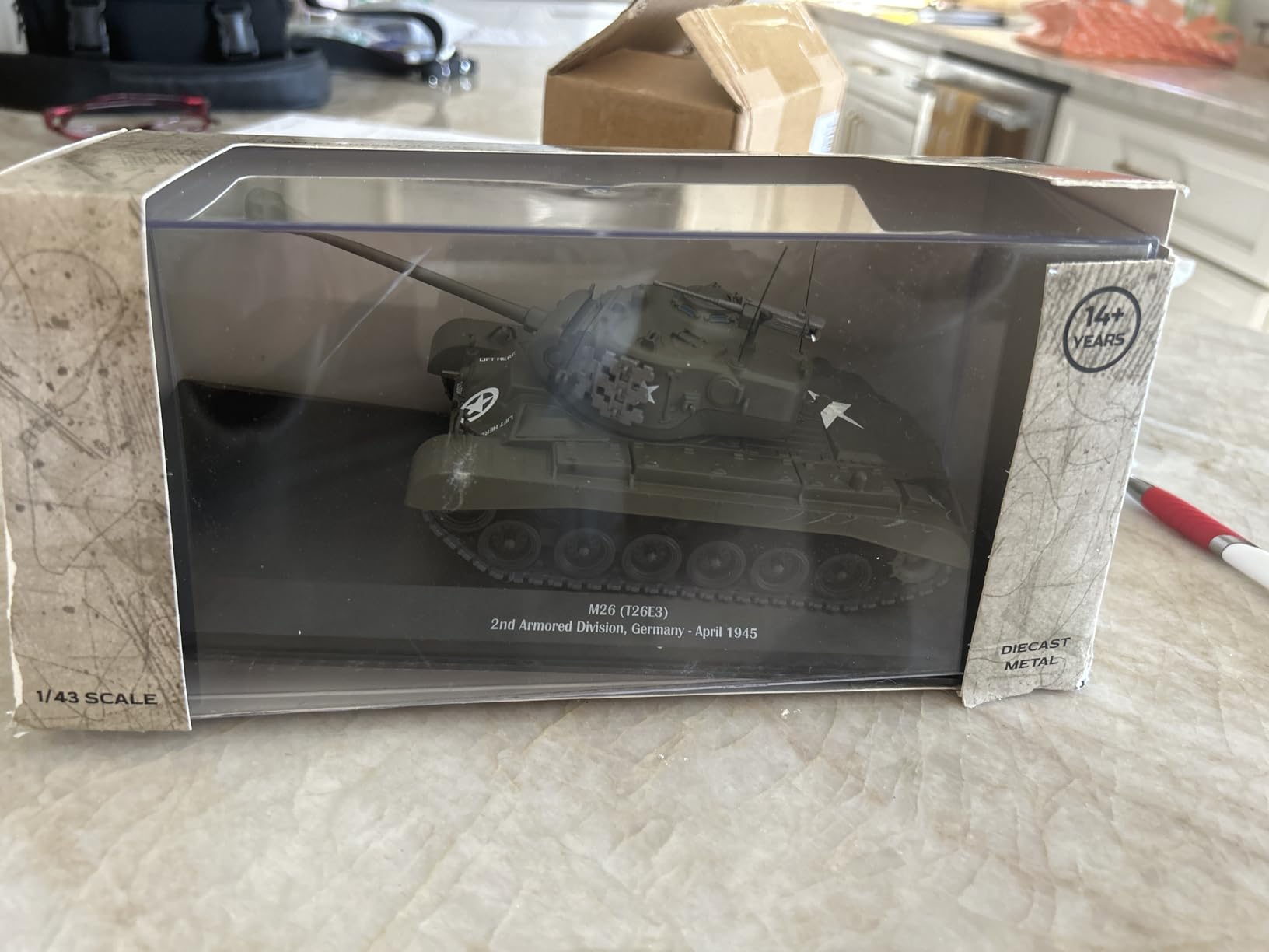 M26 (T26E3) 2nd Armored Division - Germany, April 1945 (1:43 Scale) customer photo 2