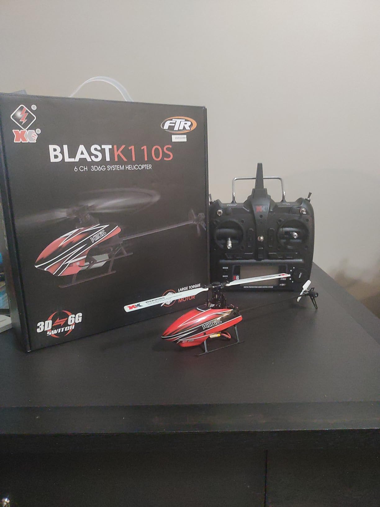 CKYSCHN Remote Control Helicopter, WLtoys K110S RC Helicopters with 3D/6G Mode Gyro for Adults customer photo 1