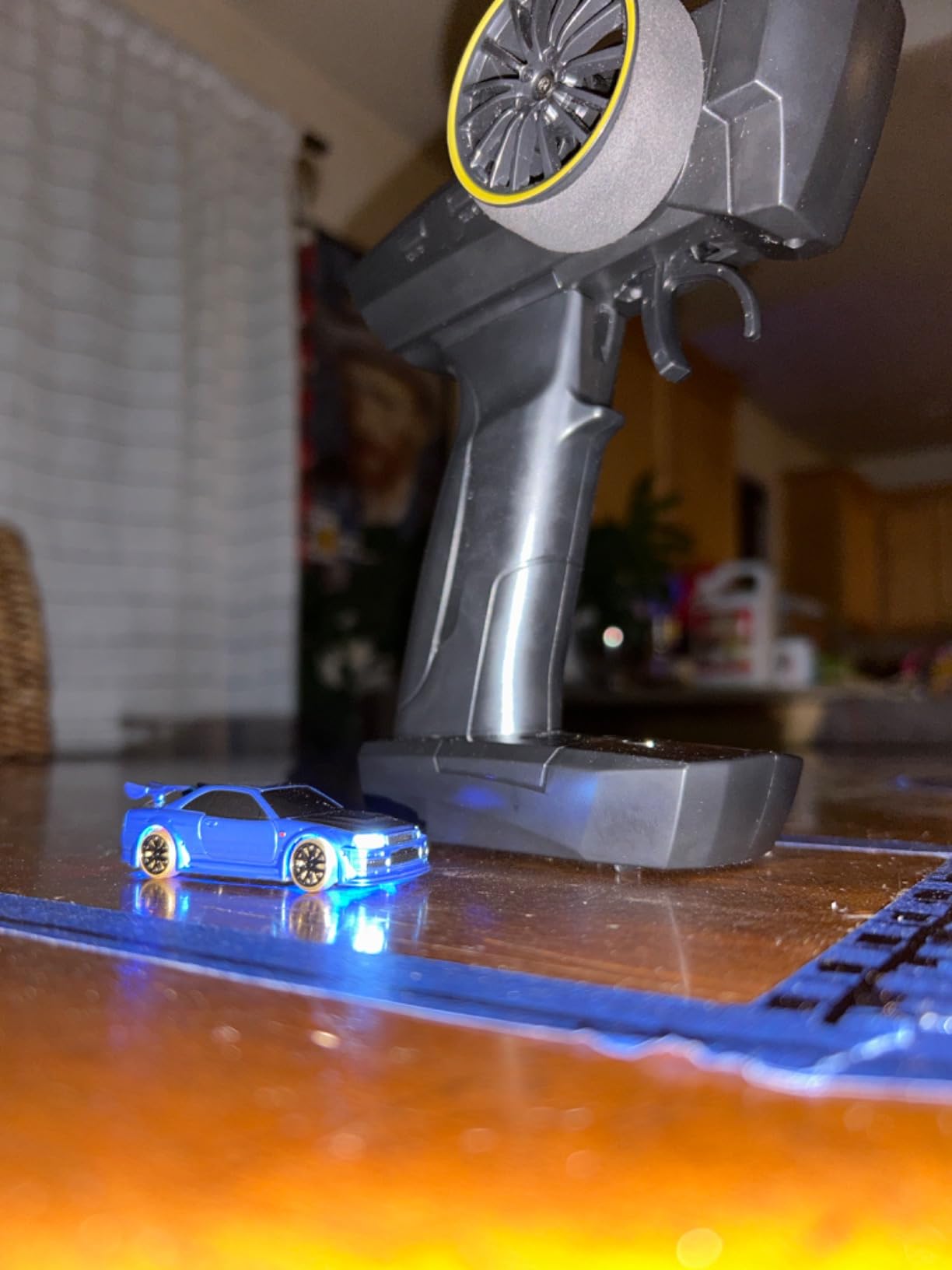 1:76 Turbo Racing Scale RC Sport Car, Table Racing Remote Control Mini Model Car Full Proportional RTR Kit Toys (C74-black) customer photo 2