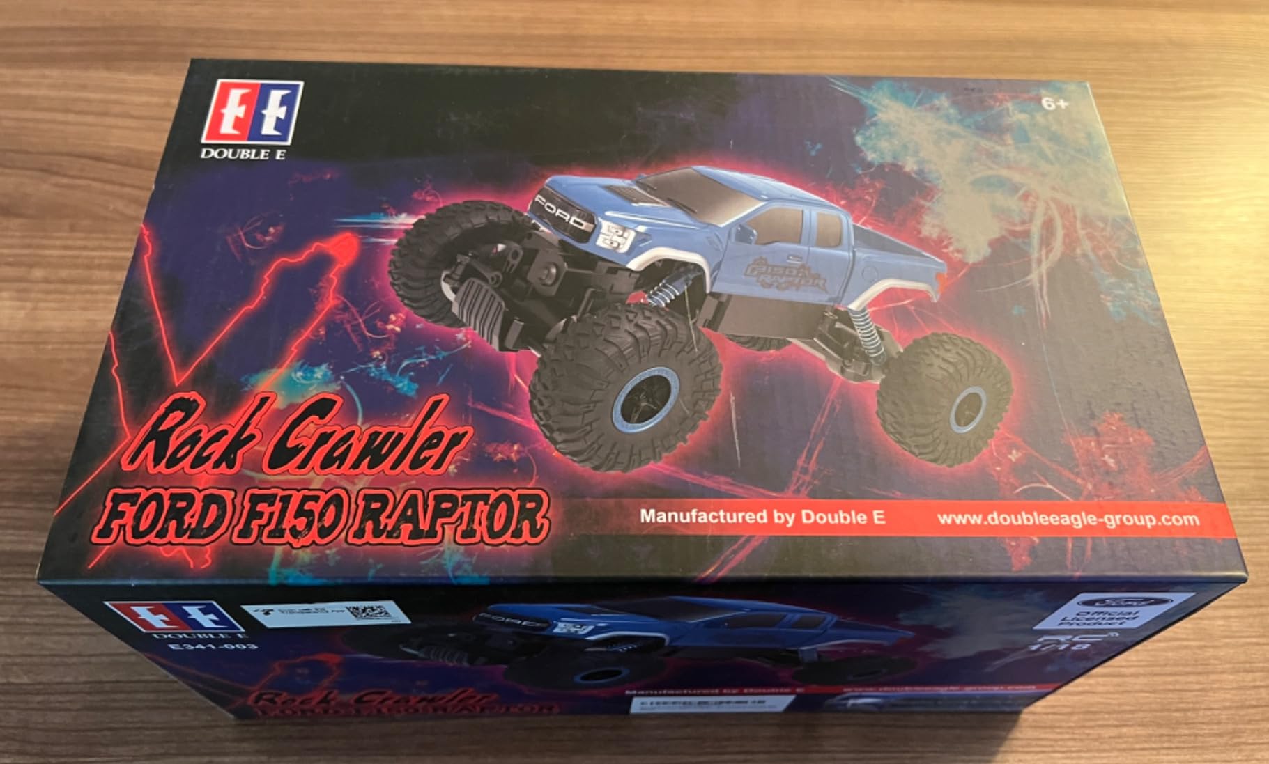 DOUBLE E Ford Raptor F150 RC Car 4WD Monster Trucks for Boys, 11 Inches Off Road Crawler Vehicle customer photo 1