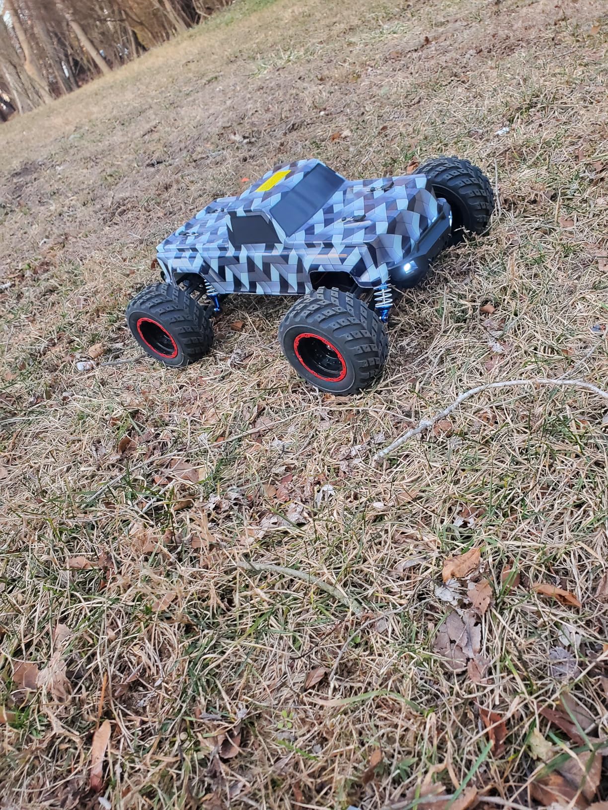 HAIBOXING 1:12 Scale RC Cars 903 RC Monster Truck, 38 km/h Speed Hobby Fast RC Cars for Kids and Adults Toy Gifts, 2.4 GHz 4WD Electric Powered Remote Control Trucks Ready to Run 40+ Min Playtime customer photo 1