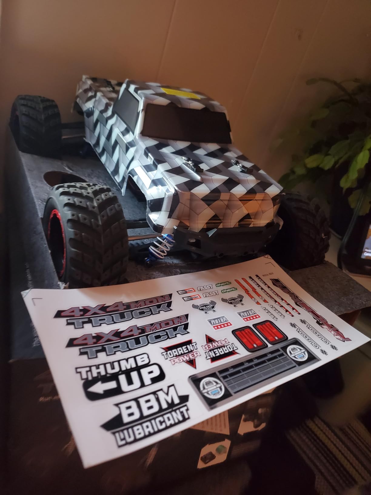 HAIBOXING 1:12 Scale RC Cars 903 RC Monster Truck, 38 km/h Speed Hobby Fast RC Cars for Kids and Adults Toy Gifts, 2.4 GHz 4WD Electric Powered Remote Control Trucks Ready to Run 40+ Min Playtime customer photo 2