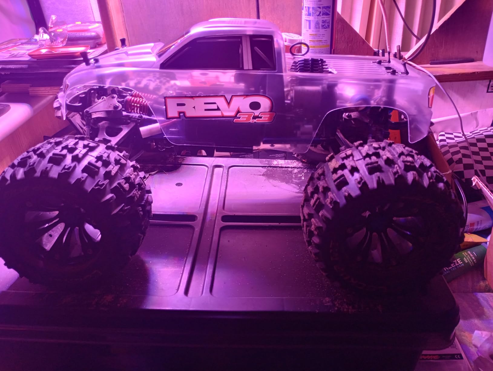 50 Pieces HobbyPark Universal RC Body Clips with Pull Tabs Car Clips R Clips for All 1/10 1/12 Scale Redcat HPI Himoto HSP Exceed RC Car Parts Truck Buggy Shell Replacement,Black customer photo 2