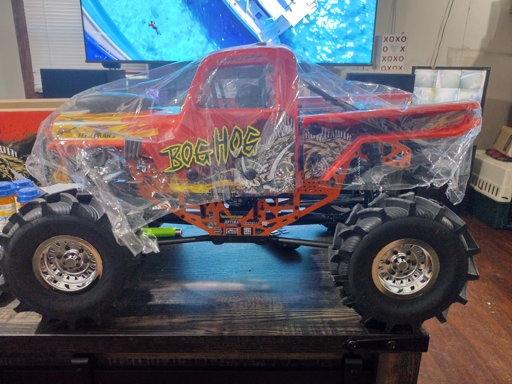 RC Crawler LMT 4 Wheel Drive Solid Axle Mega Truck Brushless RTR Batteries and Charger Not Included, King Sling customer photo 1