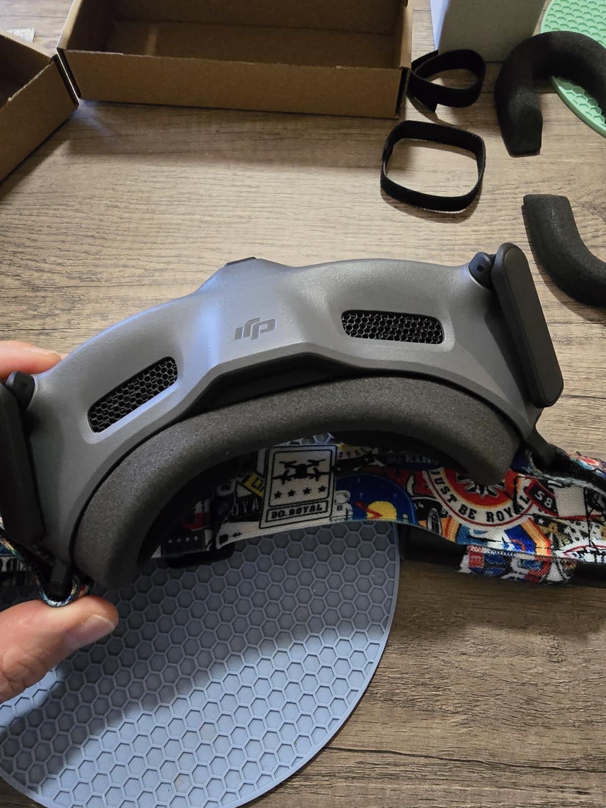 Adjustable Head Strap and Power Cable 30CM for DJI Avata Goggles 2, Power Line and Headband Strap for DJI Avata Pro-View Combo Goggles 2 Accessories(Not for FPV Goggles V2) customer photo 1