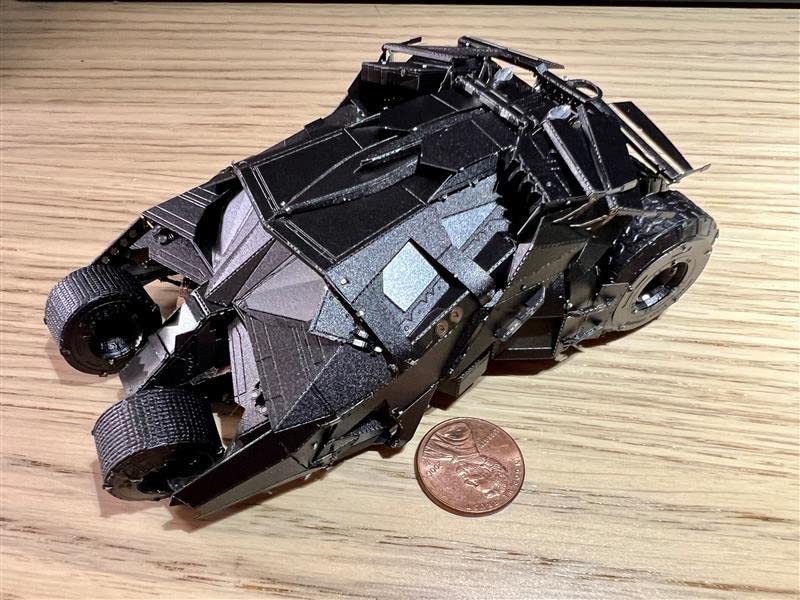 Premium Series Batman Tumbler 3D Metal Model Kit Fascinations customer photo 1