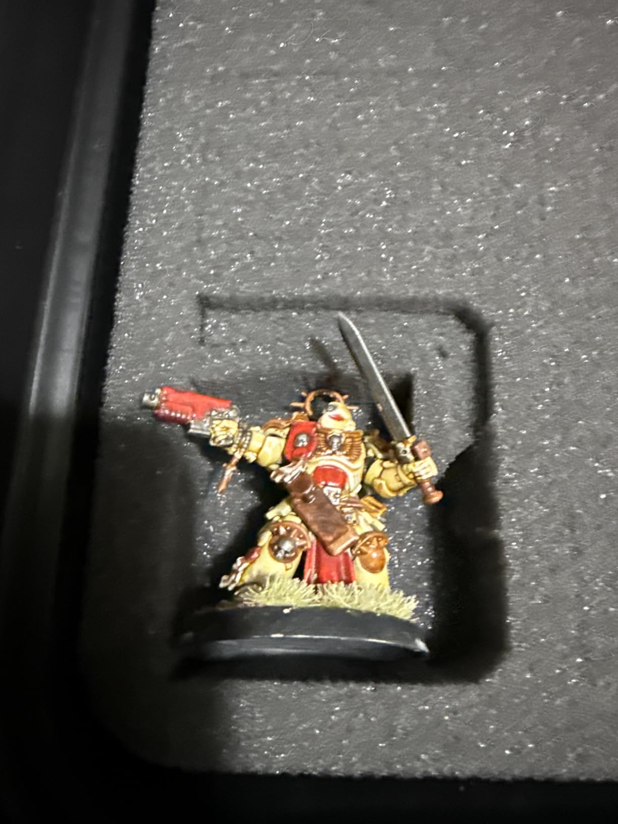 123+ Miniature Figurine Hard Shell Carrying Case - Fits Warhammer 40k, DND, Battletech, Citadel & More! This Tabletop Army Travel & Storage Case Will Organize Your D&D and Warhammer 40k Set customer photo 1