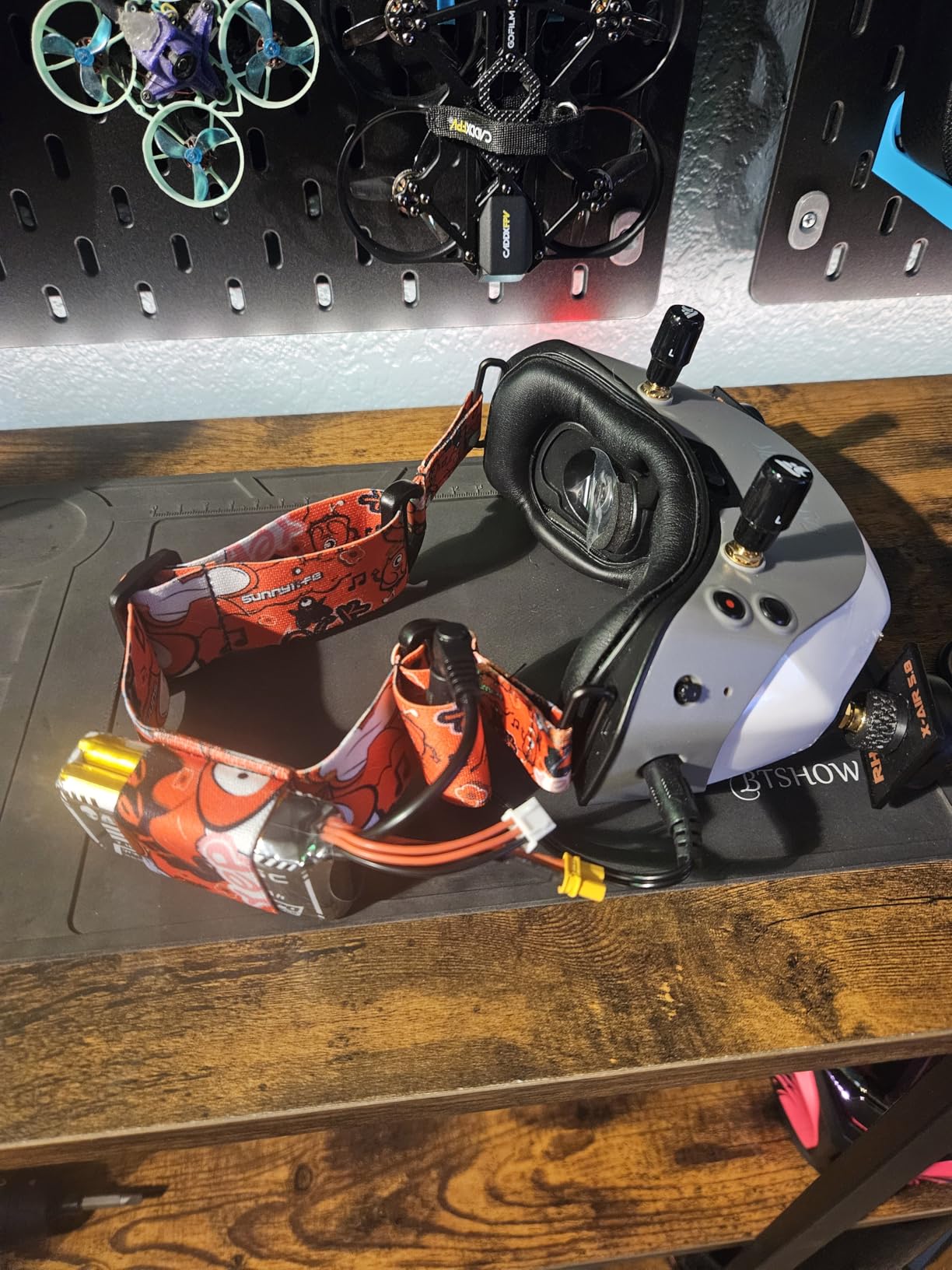 BTG Headband Strap with Battery Holder for DJI Avata goggles 2 /DJI FPV Goggles V2 Accessories customer photo 1