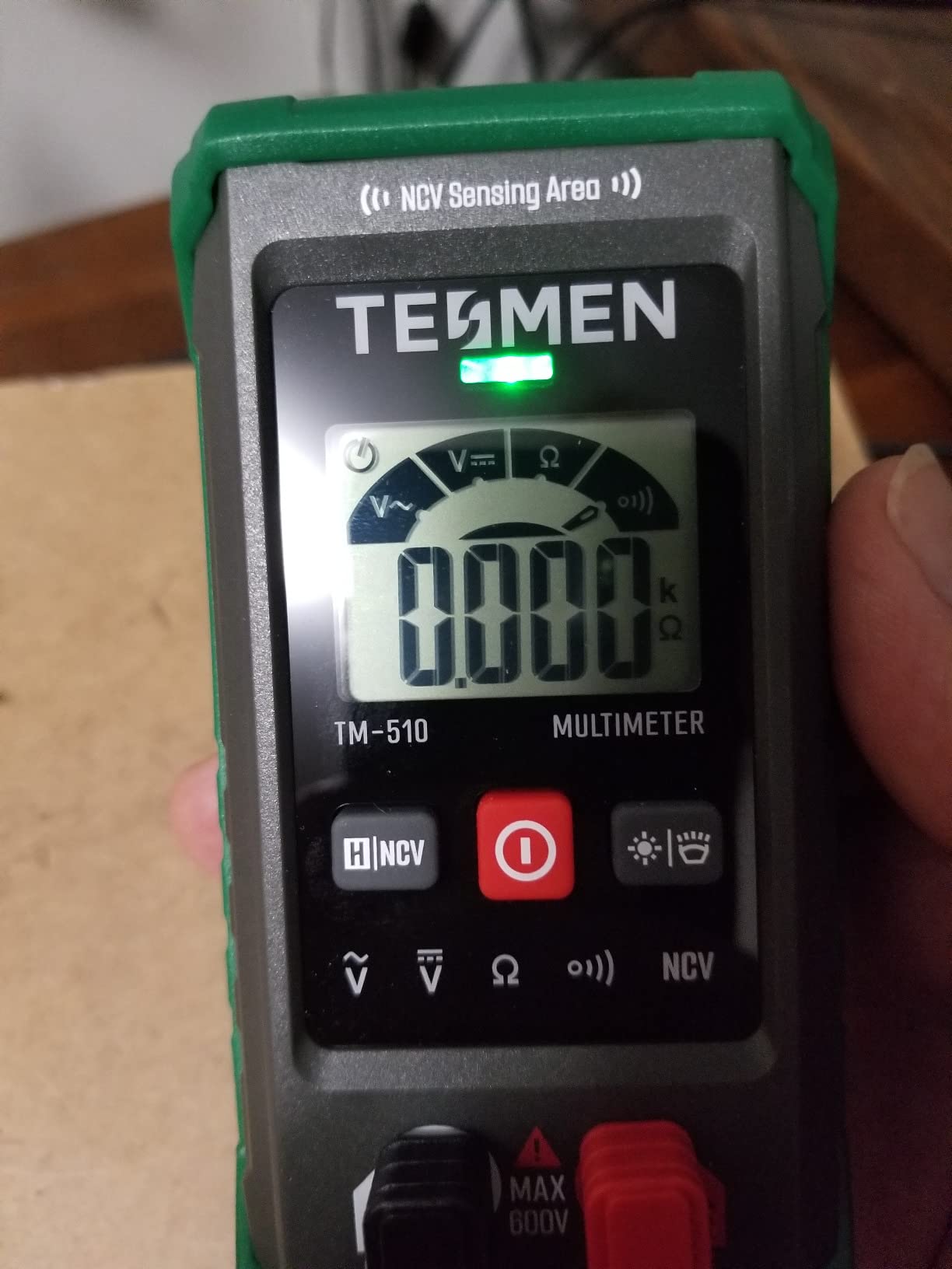 TM-510 Digital Multimeter, 4000 Counts, Smart Measurement, Auto-Ranging Voltmeter; Voltage Tester with Non-Contact Voltage Function customer photo 2