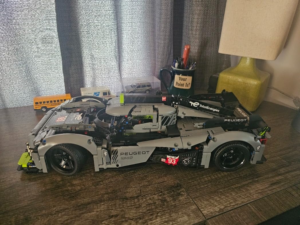 LEGO Technic Peugeot 9X8 24H Le Mans Hybrid Hypercar 42156 Building Kit customer photo 1