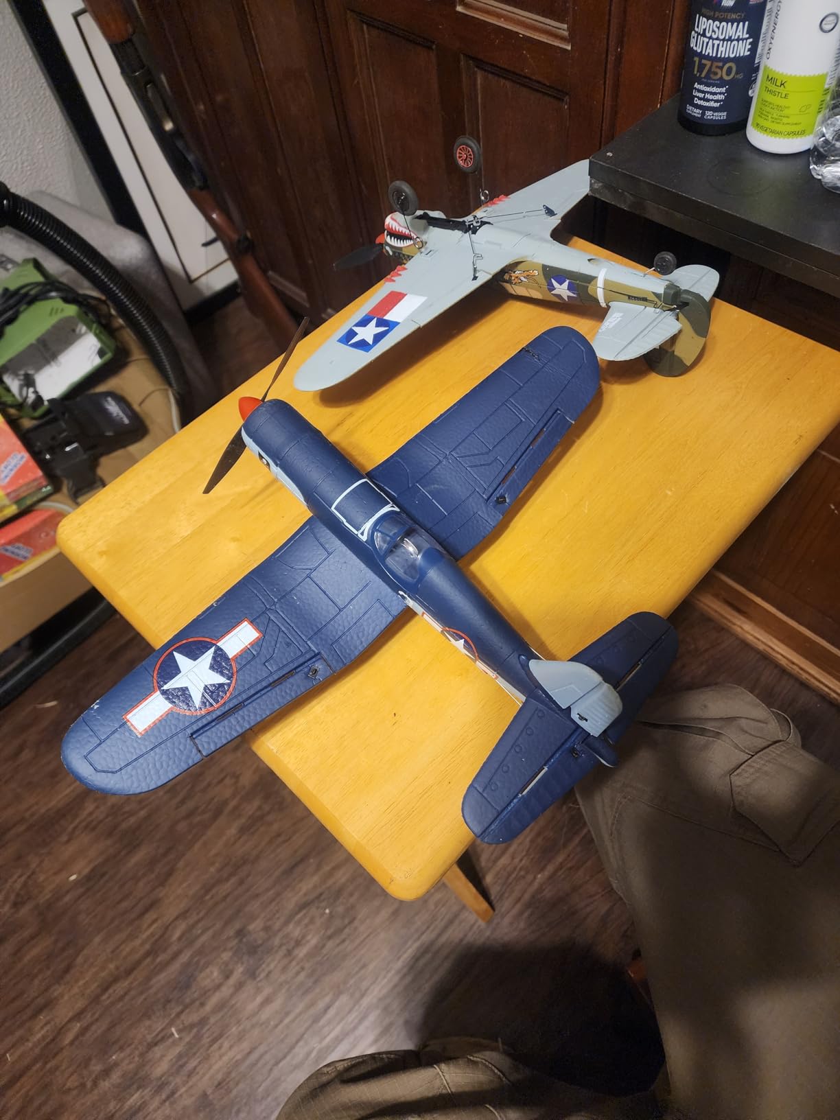 VOLANTEXRC RC Plane for Beginners, 4CH WWII RC Airplane A6M Zero with Aileron, 2.4Ghz Remote Control Plane with Xpilot Self Righting & One Key Aerobatic, Gifts for Adults (761-15 RTF) customer photo 1