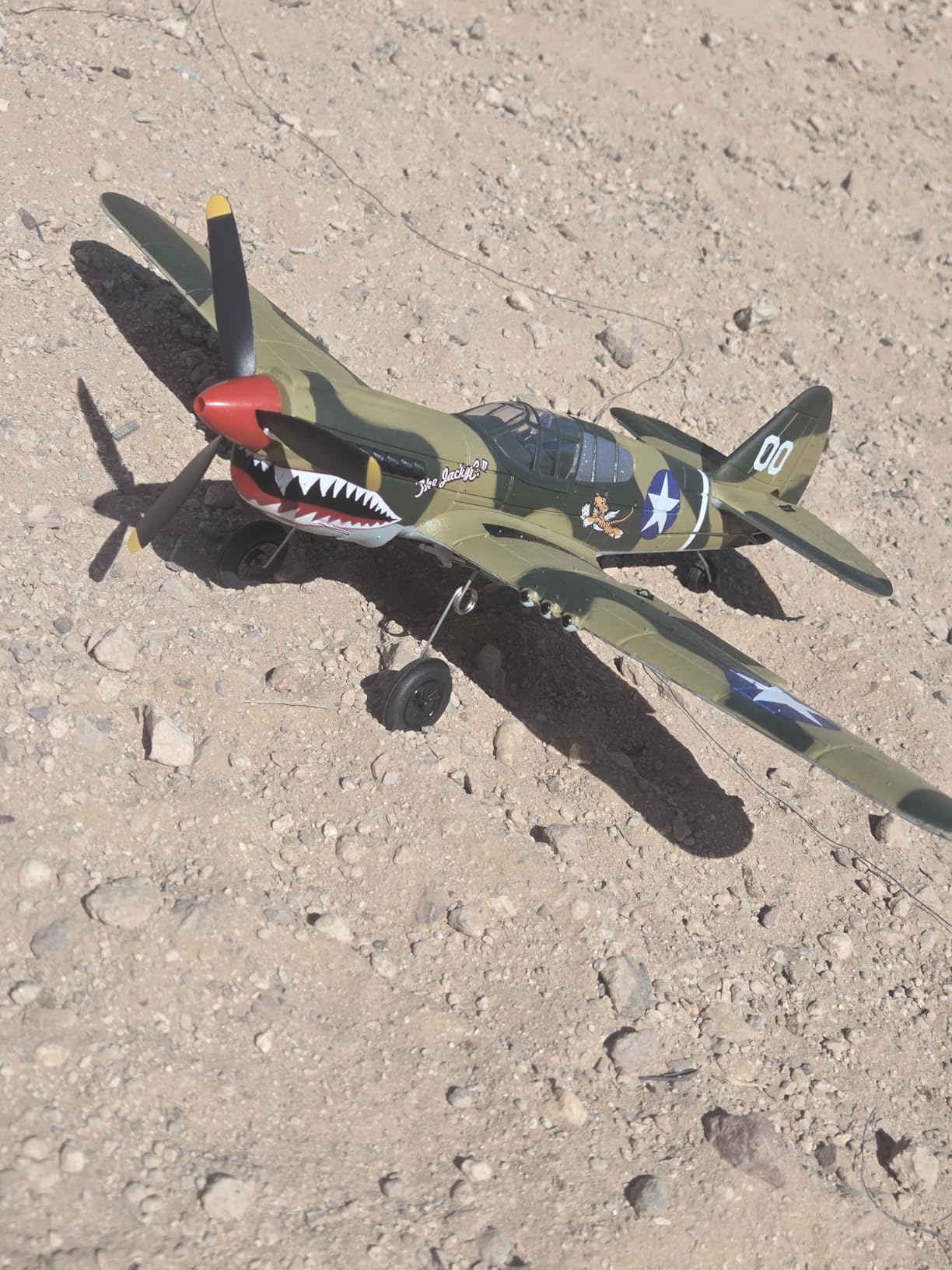 VOLANTEXRC RC Plane for Beginners, 4CH WWII RC Airplane A6M Zero with Aileron, 2.4Ghz Remote Control Plane with Xpilot Self Righting & One Key Aerobatic, Gifts for Adults (761-15 RTF) customer photo 2