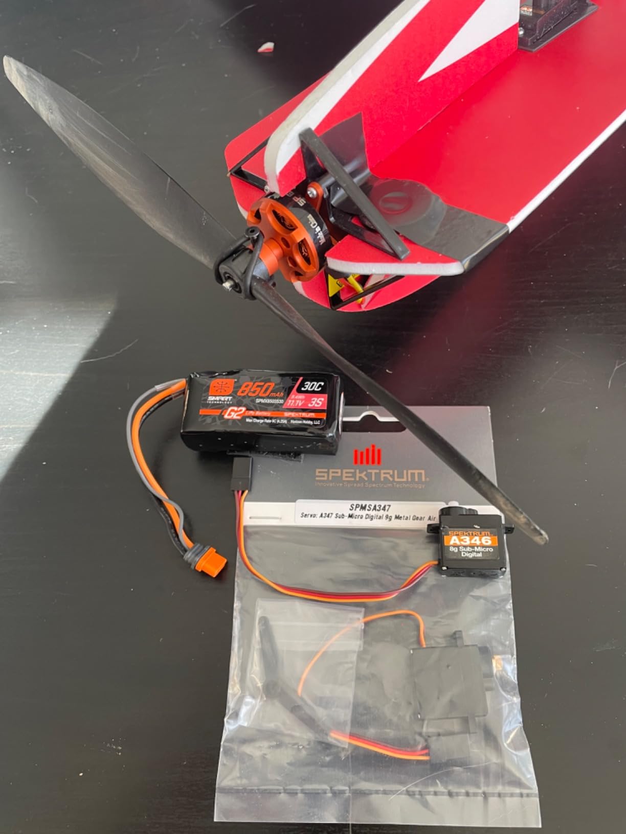 E-flite Eratix 3D Flat Foamy 860mm BNF-Basic EFL01950 Airplanes B&F Electric customer photo 1