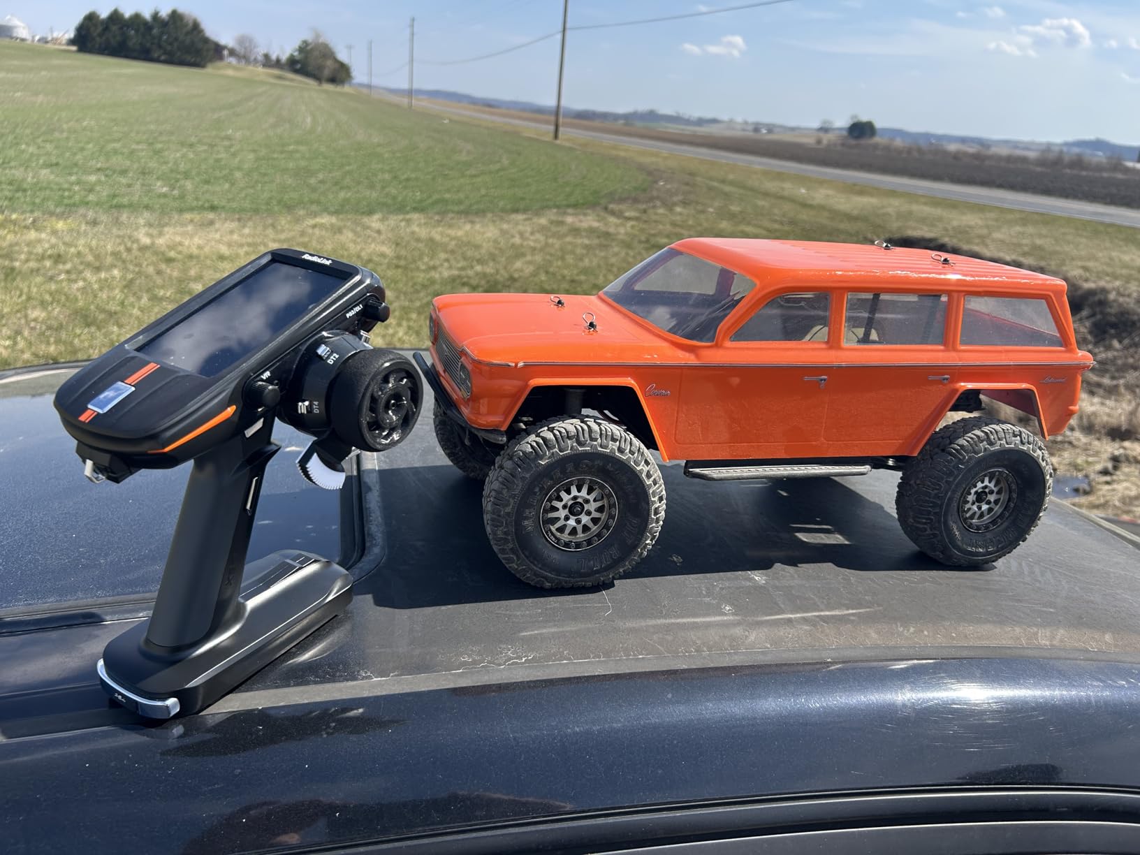 Radiolink RC8X 8CH 2.4G RC Transmitter and R8FG&R4FGM V2.2 Gyro Receivers, 4.3