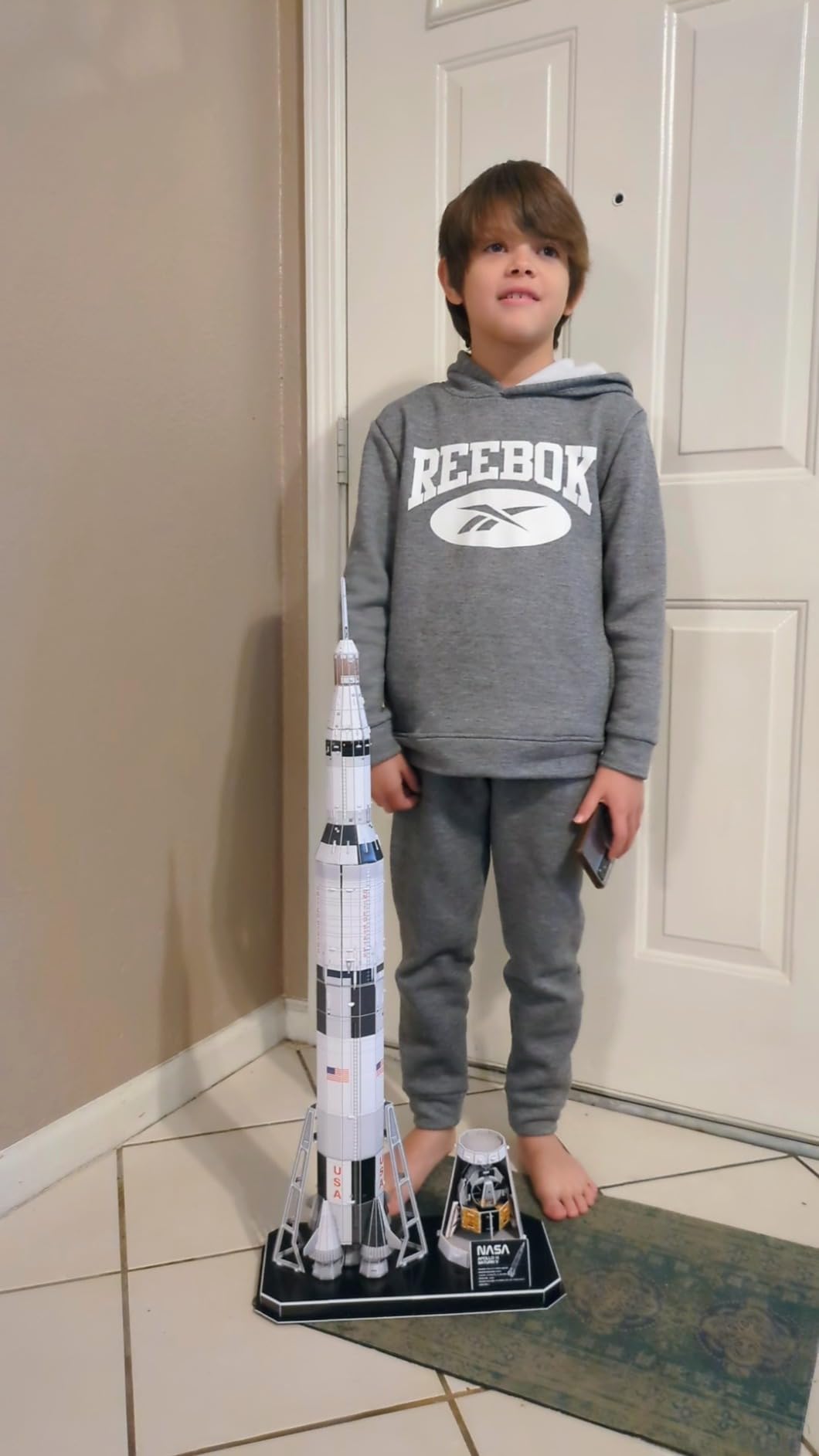 NASA Space Shuttle Discovery Cubicfun 3D Puzzles for Adults Kids Space Toys, Rocket Ship Puzzles for Kids Ages 8-14 Crafts for Adult Space Exploration Puzzle, 126 Pieces customer photo 1