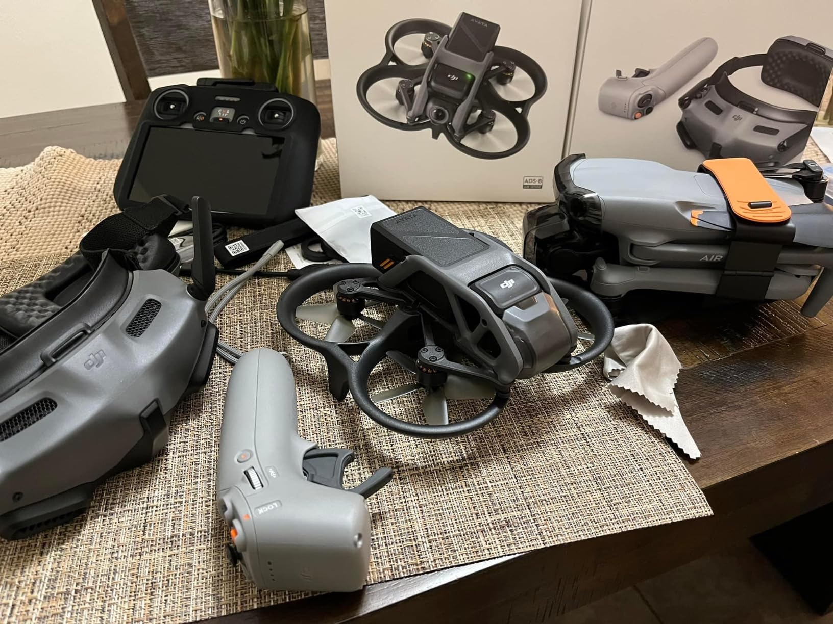 DJI Avata Explorer Combo, FPV Drone with Camera 4K, Super-Wide 155 deg FOV, Includes New RC Motion 2 and Goggles Integra Black, FAA Remote ID Compliant customer photo 1