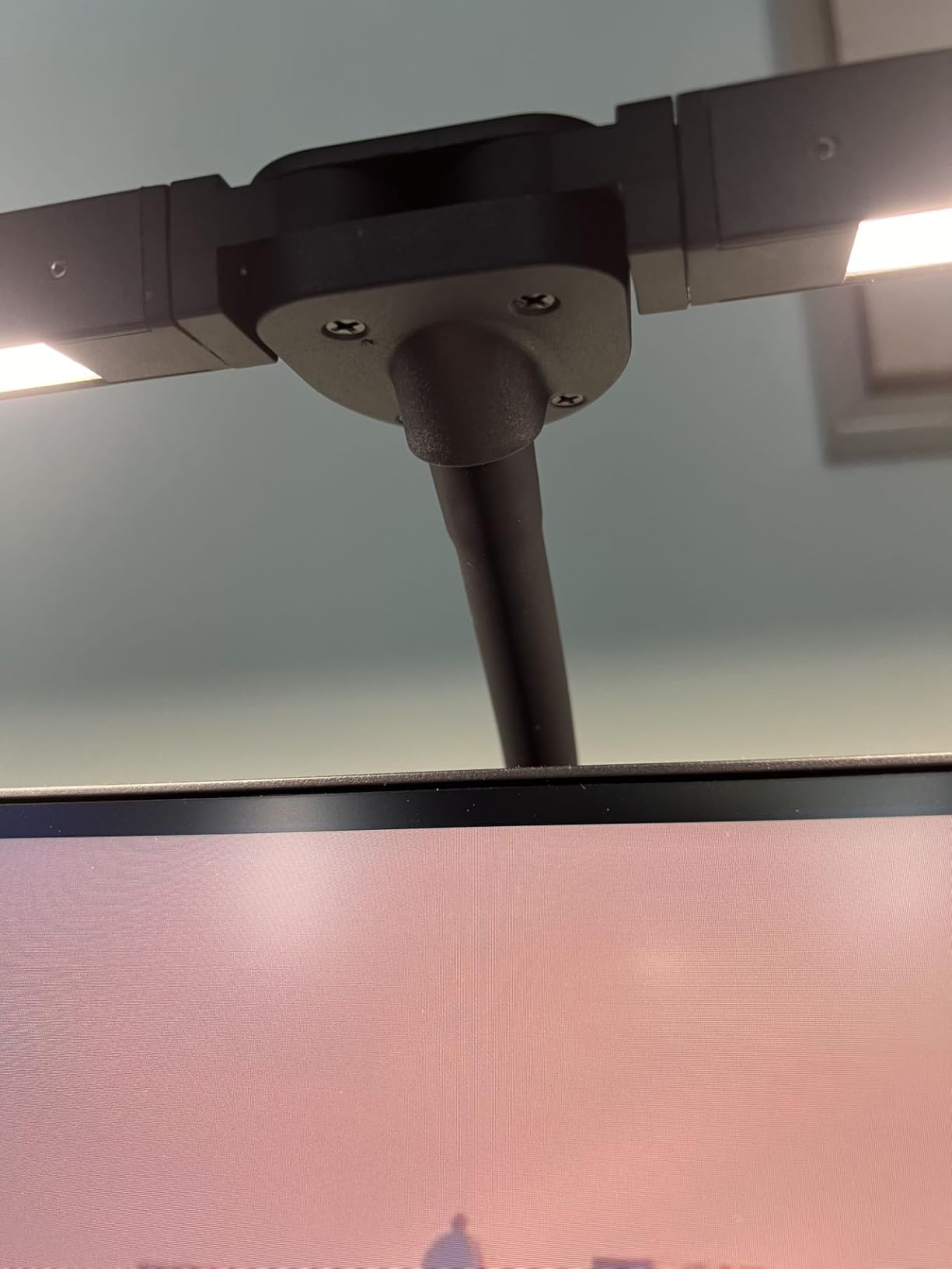 Pzloz Led Desk Lamp for Office Home - Eye Caring Architect lamp with Clamp, Dual Screen Computer Monitor Work Smart Light: 24W 5 Color Flexible Adjustable Lighting Table Lamp for Study Drafting customer photo 1