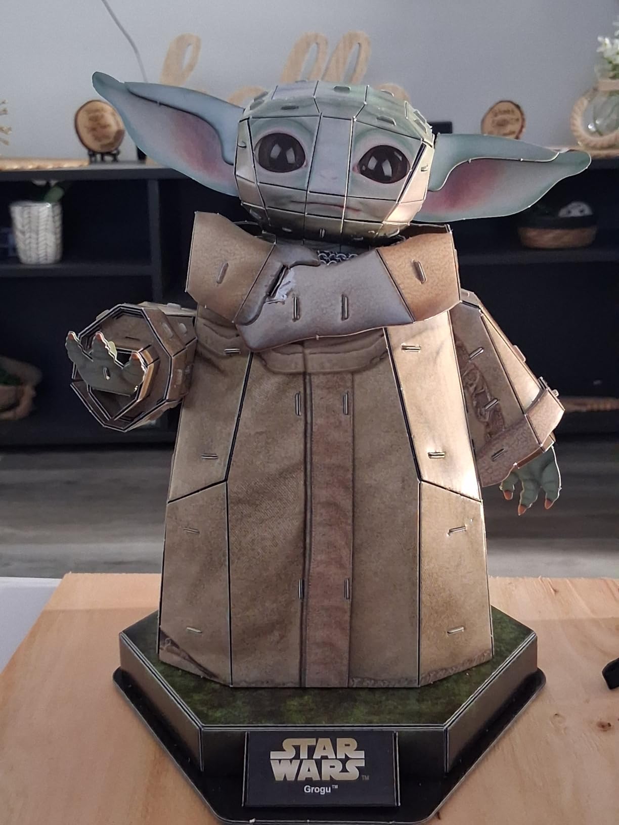 4D Build Star Wars Millennium Falcon 3D Model Kit, Star Wars Gifts, Desk Decor for Fans & Collectors, 223 Pieces, 3D Puzzles, Gift Ideas for Ages 12 & Up customer photo 1