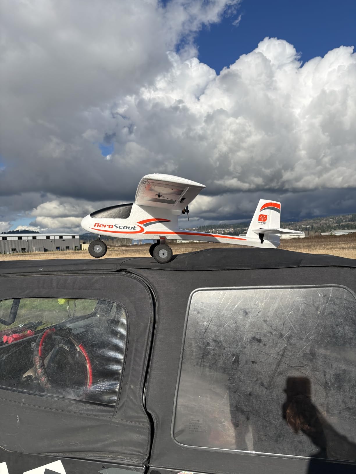 HobbyZone RC Airplane AeroScout S 2 1.1m RTF Basic with Safe Technology customer photo 1