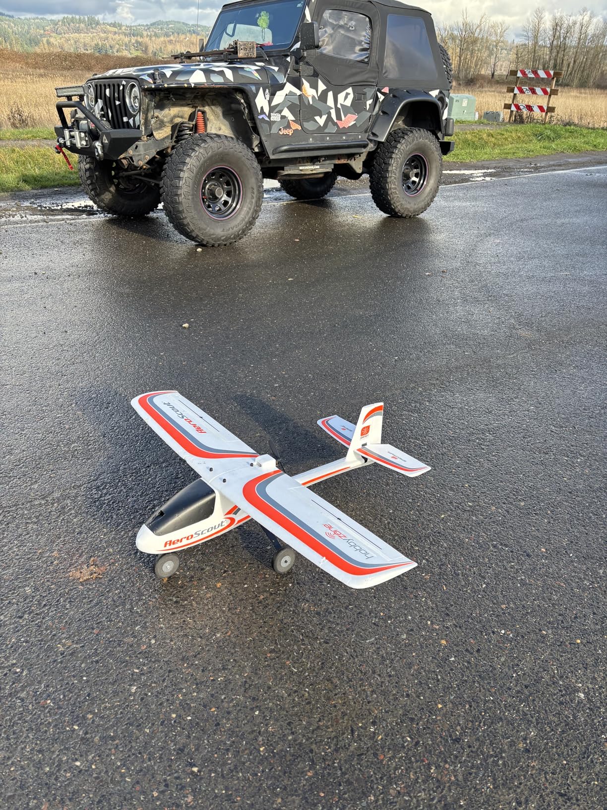 HobbyZone RC Airplane AeroScout S 2 1.1m RTF Basic with Safe Technology customer photo 2