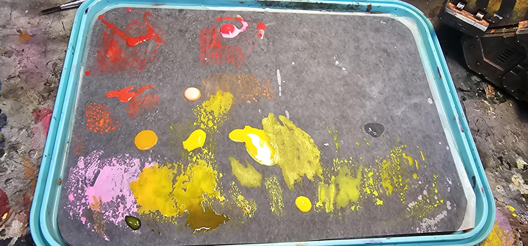 Nicpro Stay Wet Palette for Acrylic Miniature Painting Kit customer photo 1