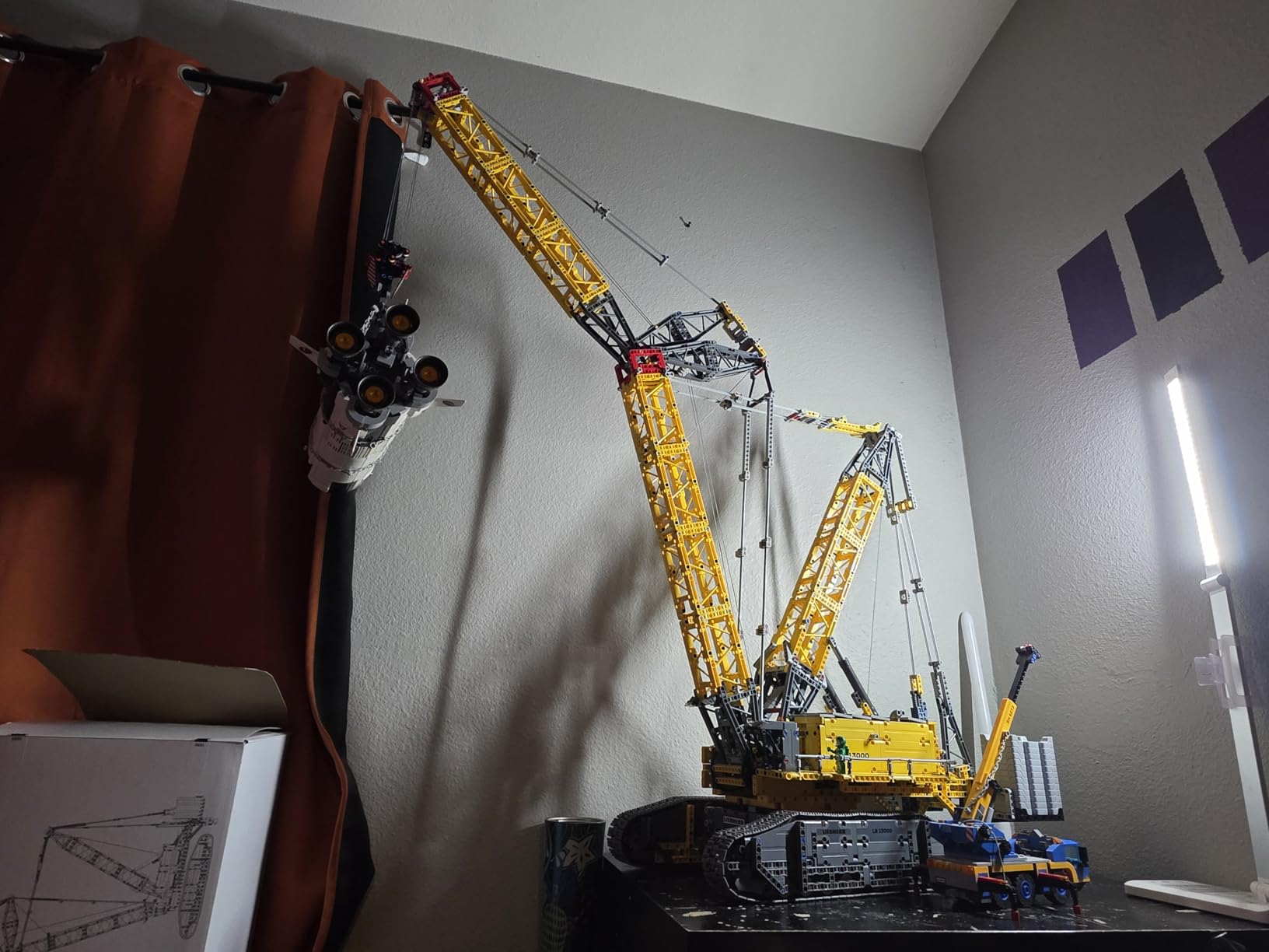 LEGO Technic Liebherr Crawler Crane LR 13000 Model Kit - Bedroom or Office Decor for Adults, Ages 18+ - Building Blocks for Adults to Display - Gift Ideas - 42146 customer photo 1