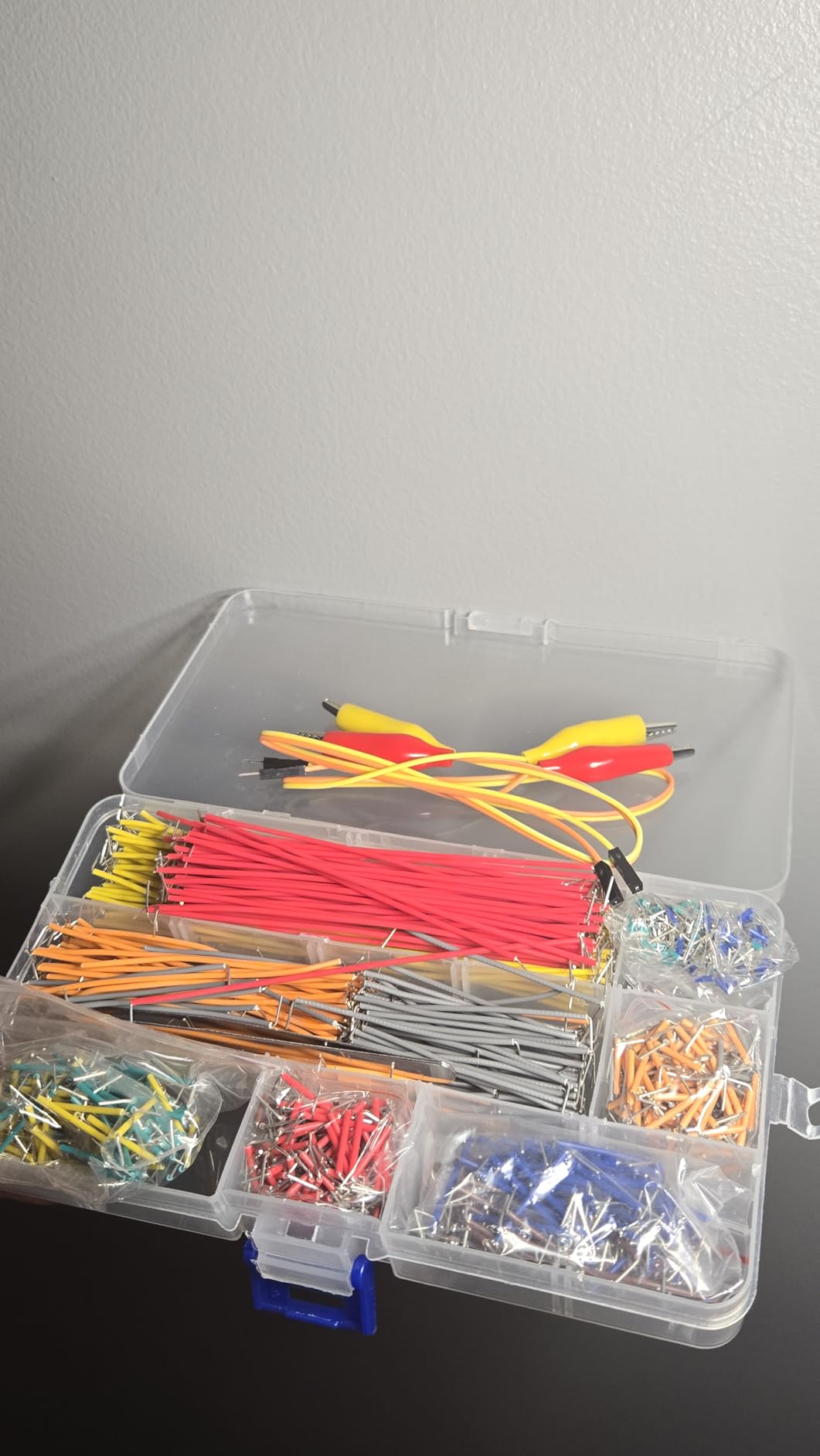 840Pcs Breadboard Jumper Wire kit for Arduino, 14 Vaules, 2 mm/0.08