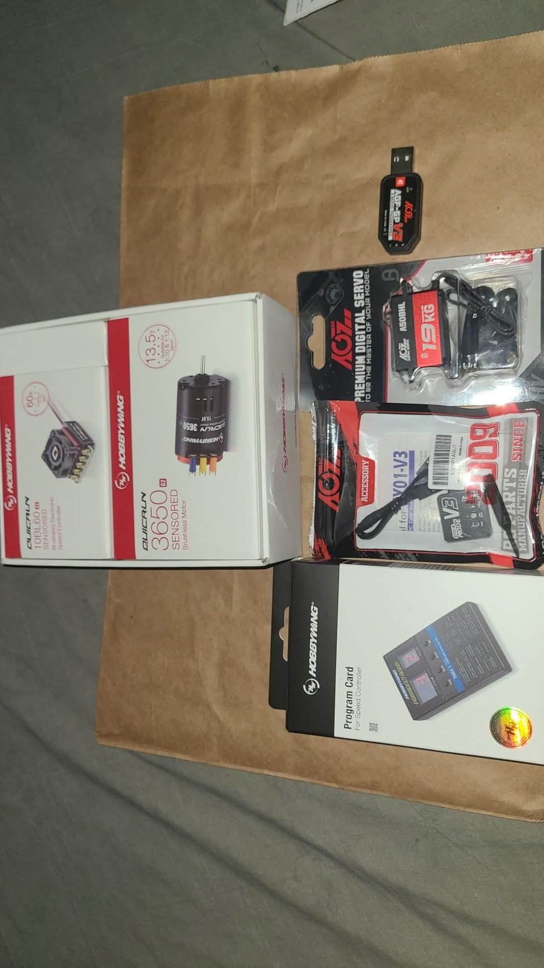 AGFRC Dual-Gain Drift RC Gyro with Aluminum Case for RC Car Truck Boat customer photo 1