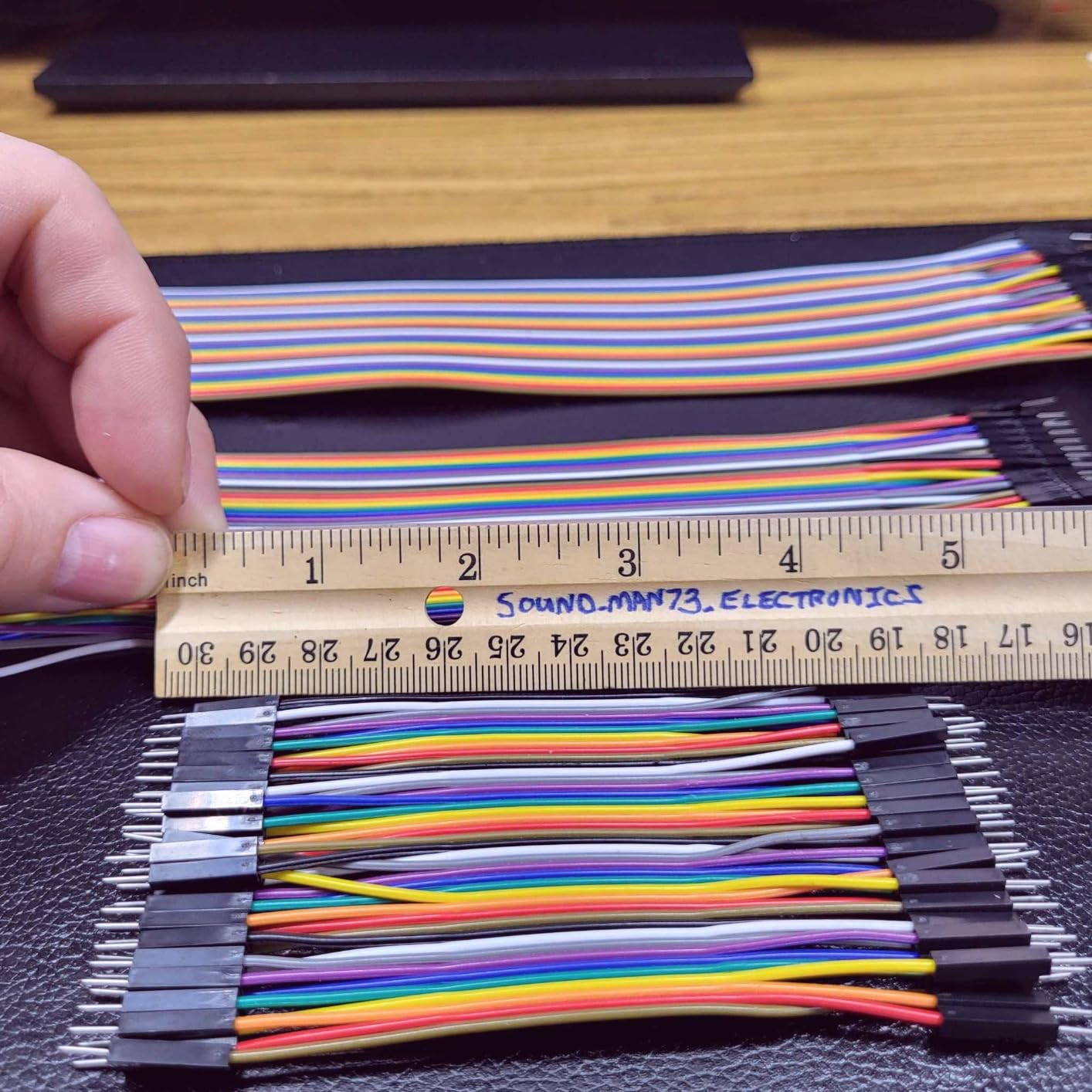 Aypzuke 10cm+20cm 240pcs Breadboard Jumper Wires Cable Kit, Male to Female, Female to Male, Compatible for Arduino and Raspberry Pi customer photo 2