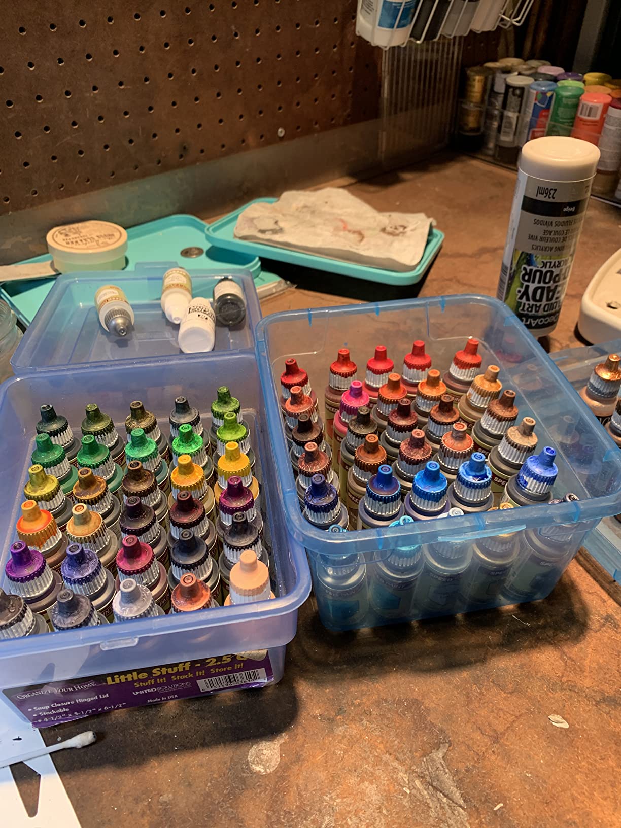 The Army Painter, Speedpaint Mega Paint Set 2.0, 50 x 18ml Acrylic Contrast Paints, incl. Metallics, 1 Medium & 1 Free Brush - For Miniature Painting, Dnd & Warhammer customer photo 2
