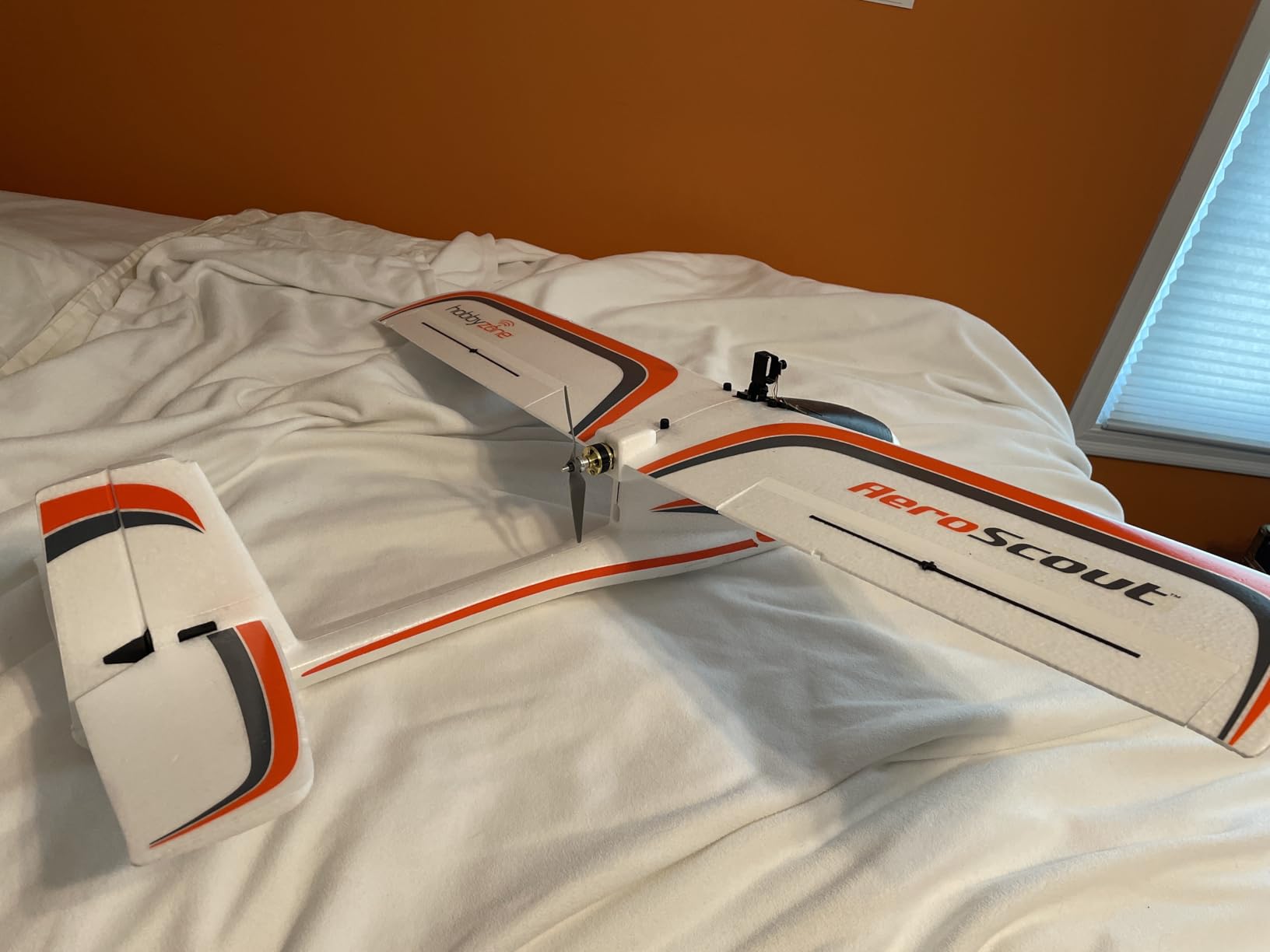 HobbyZone RC Airplane AeroScout S 2 1.1m BNF Basic (Transmitter, Battery and Charger Not Included) HBZ385001, Airplanes Bind and Fly Electric Trainer customer photo 1