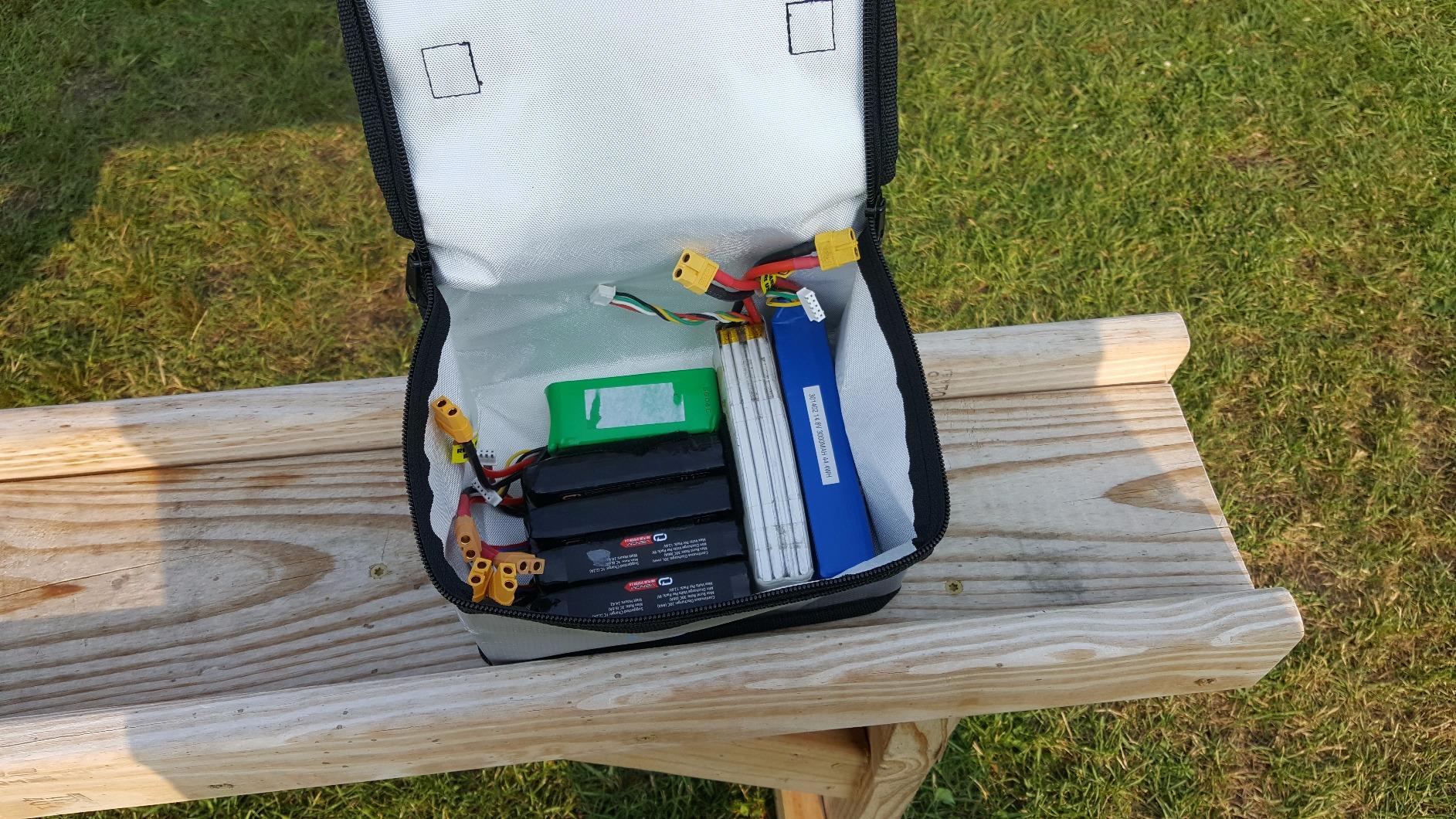 COLCASE Lipo Safe Bag Fireproof Explosionproof wtih Combination Lock Battery Storage and Charging Upgraded Silicone Coated Fireproof Bag (11 x 8 x 6.5 in) customer photo 1