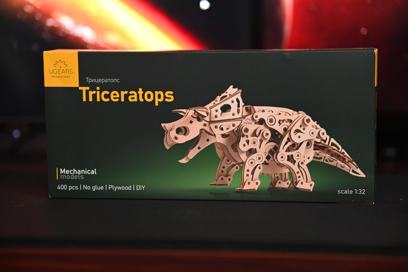 UGEARS Tyrannosaurus Rex 3D Wooden Puzzles for Adults - Wooden Model Kits for Adults D Rex Dinosaur Puzzle Kit Mechanical Models Automaton Kit Brain Teaser, Hobby Set Home Decoration customer photo 1