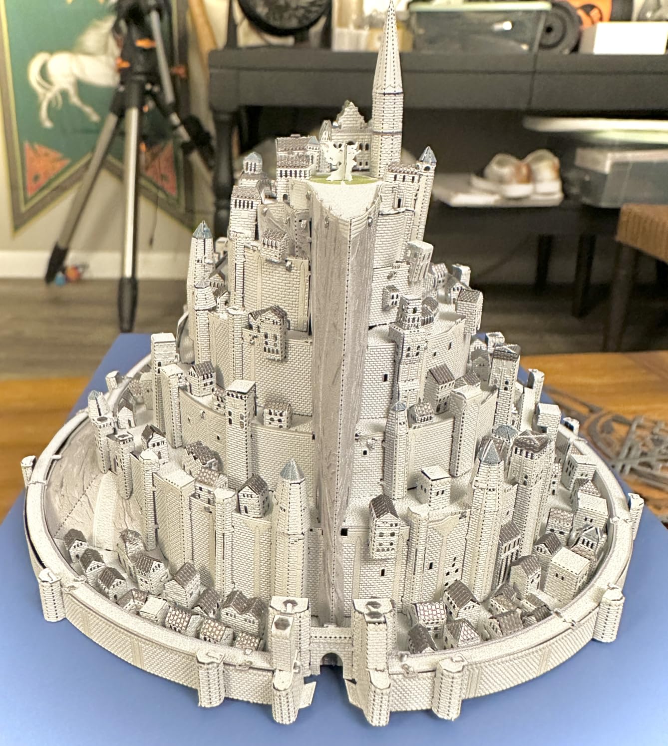 Premium Series Lord of The Rings Minas Tirith 3D Metal Model Kit Fascinations customer photo 1