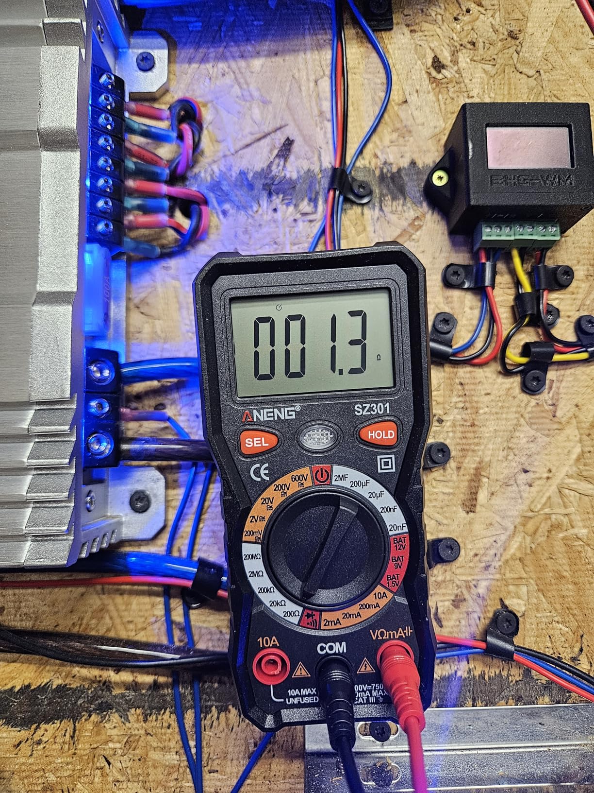 ANENG Digital Multimeter with Case,DC AC Voltmeter,Ohm Volt Amp Meter,Measures Voltage,Current,Resistance,Continuity,Diodes,Electric Tools for Househould Outlet,Automotive Battery Test customer photo 1