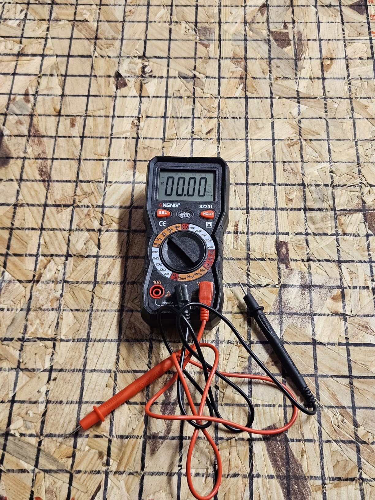 ANENG Digital Multimeter with Case,DC AC Voltmeter,Ohm Volt Amp Meter,Measures Voltage,Current,Resistance,Continuity,Diodes,Electric Tools for Househould Outlet,Automotive Battery Test customer photo 2