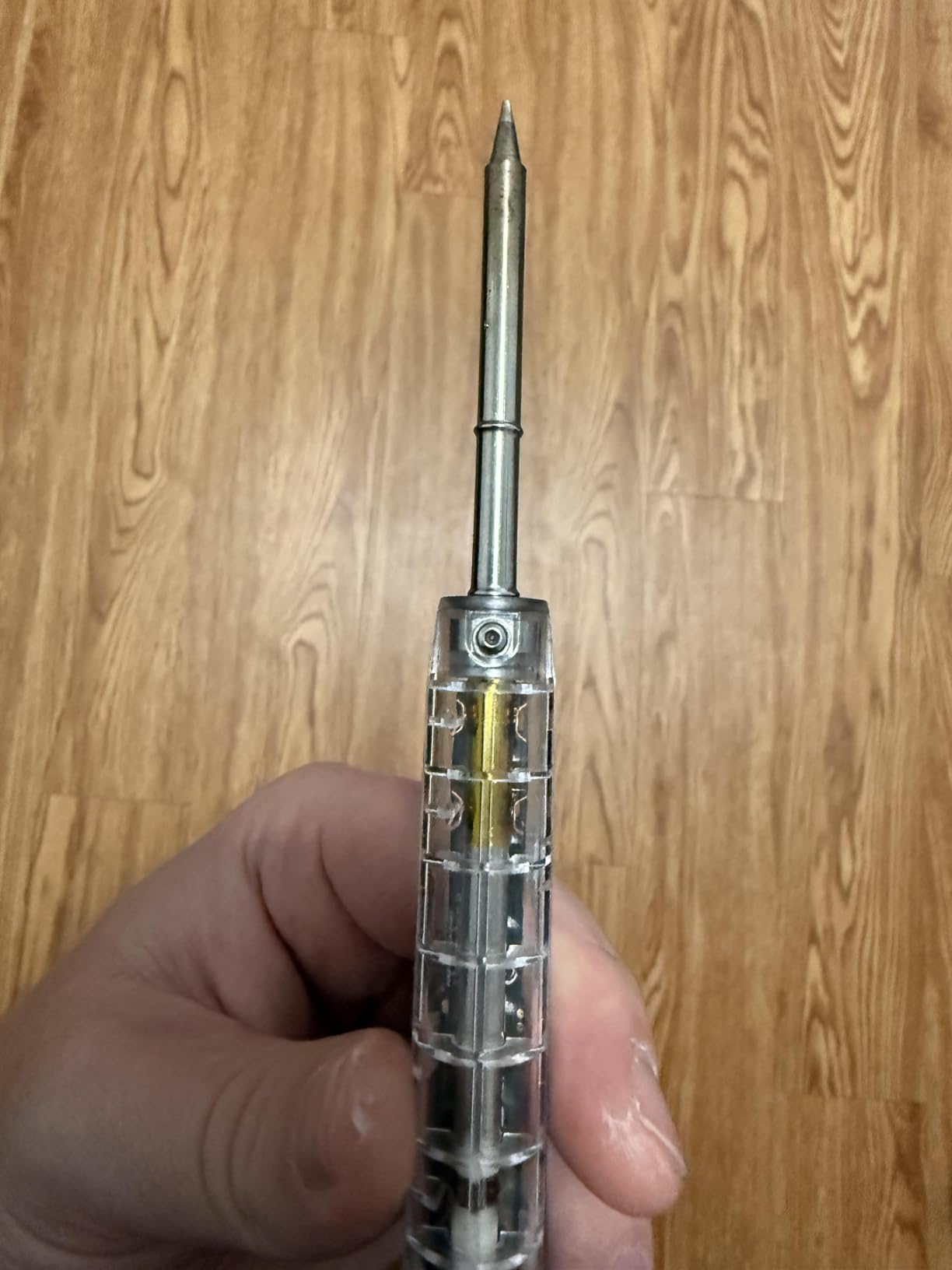 SEQURE SI012 Soldering Iron, 68W Electric Soldering Iron Kit Adjustable Temperature 212°F-842°F, 8S Fast Heating, Digital OLED, Auto Sleep, 19V Power Adapter, 2 Soldering Tips Portable Welding Tool customer photo 1