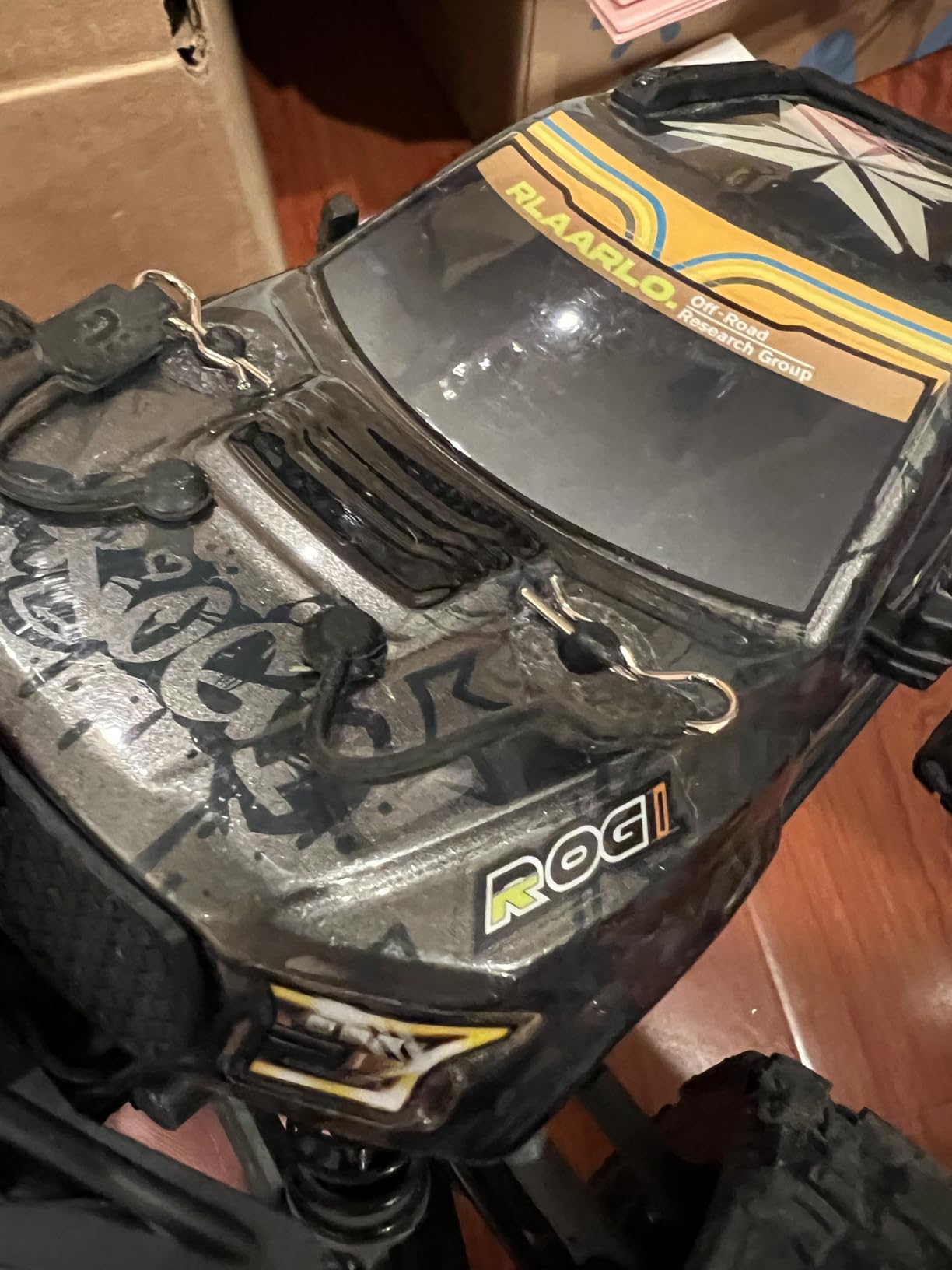 Dragon Grips RC Body Clip Hole Protectors, 8pcs, Black PVC Stickers for 1/10 RC Crawler Body Shells, Stick-on Accessories that Prevent Clip Hole Damage and Cracking, Protect Custom-Painted Bodies customer photo 1