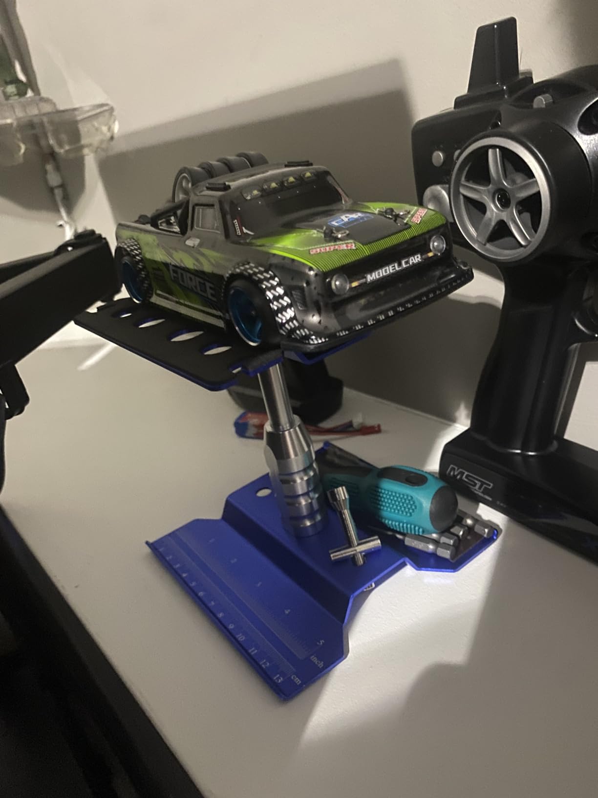 RC Car Repair Work Stand Repair Tool Set 360 Degree Rotation and 523 PCS RC Screws Kit & RC Screwdrivers and Screws Pallet Kit for 1/8 1/10 1/12 1/16 1/18 RC Car Truck Buggy Vehicle Scale Accessories customer photo 2